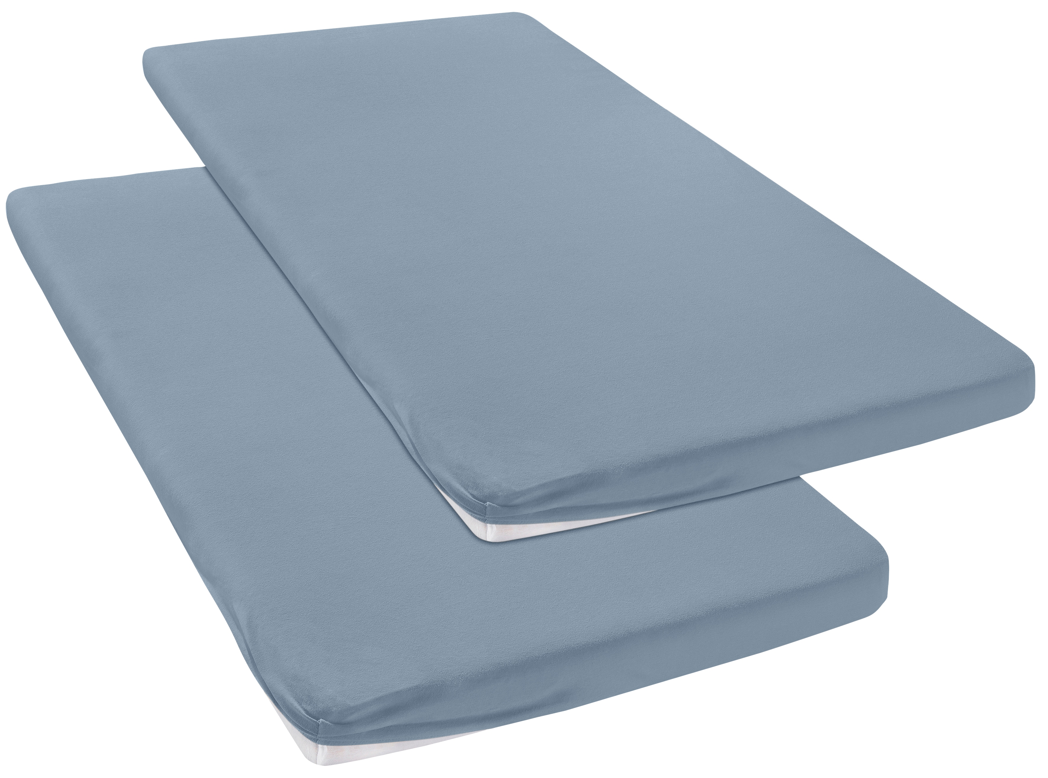 OTTO home Spannbettlaken "Topper Basic, in Gr. 90x200, 140x200 oder 180x200 cm" Baumwolle, Matratzen bis 8 cm Höhe, Bettlaken, Spannbetttuch, Laken