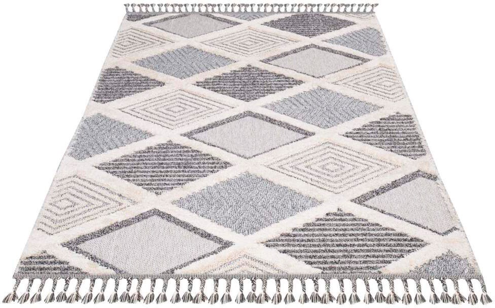 Carpet City Hochflor-Teppich "Valencia 731" rechteckig 20 mm Höhe Läufer, B günstig online kaufen