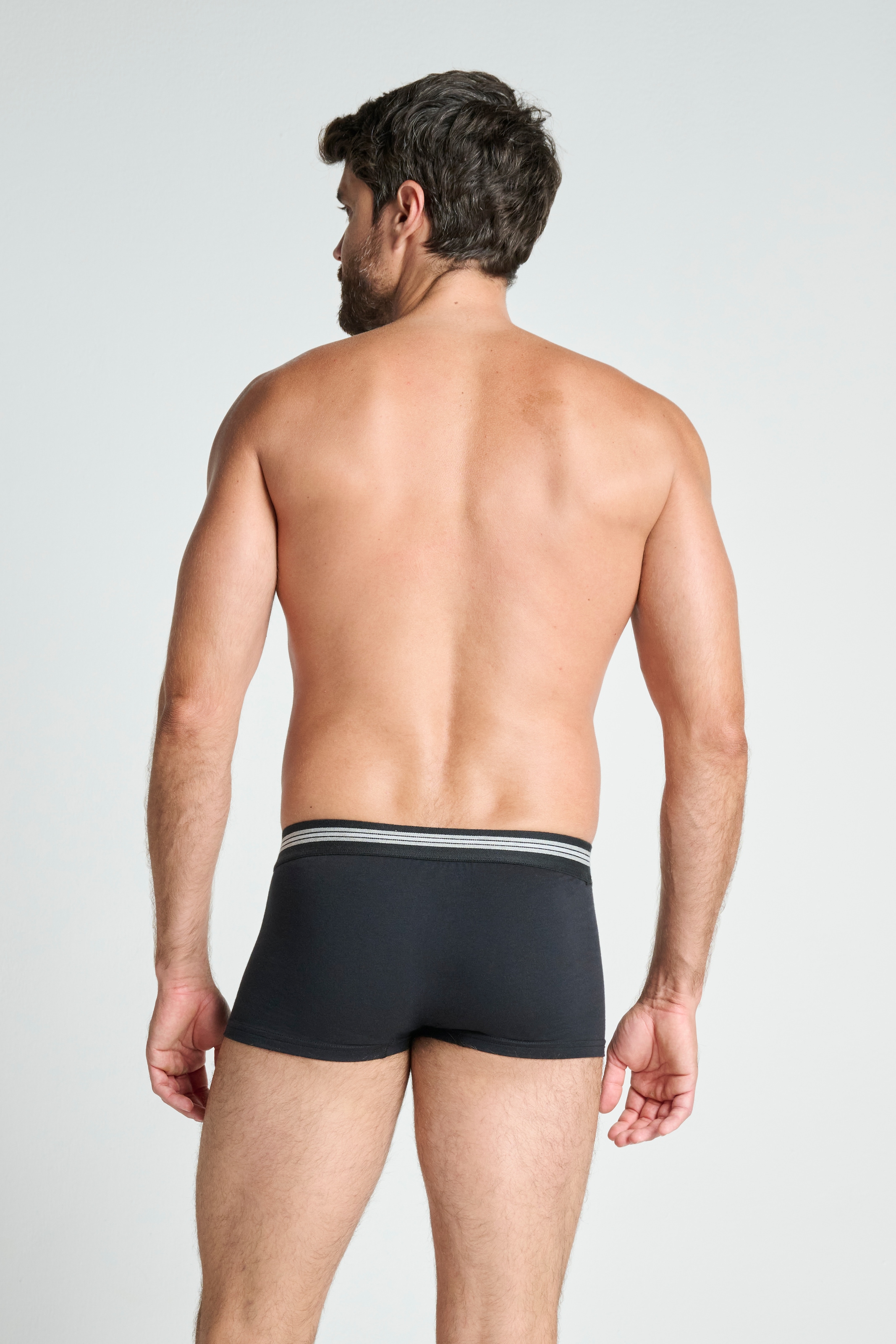 Jockey Trunk »COTTON STRETCH SHORT TRUNK«, (6er Pack), Mittlere Bundhöhe, Ohne Eingriff, Kurzes Bein