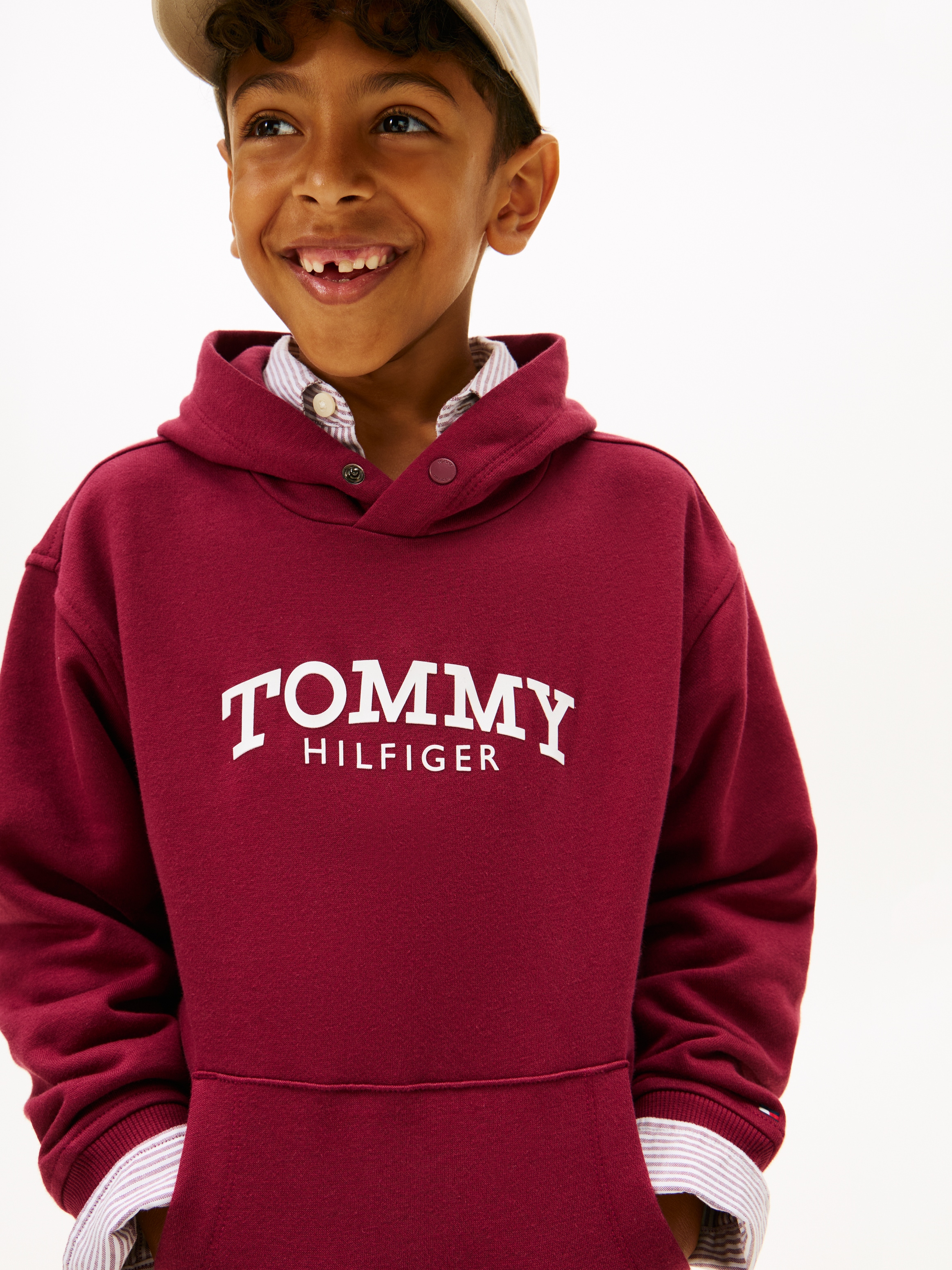 Tommy Hilfiger Kapuzensweatshirt , Regular fit, für Kinder bis 16 Jahre

