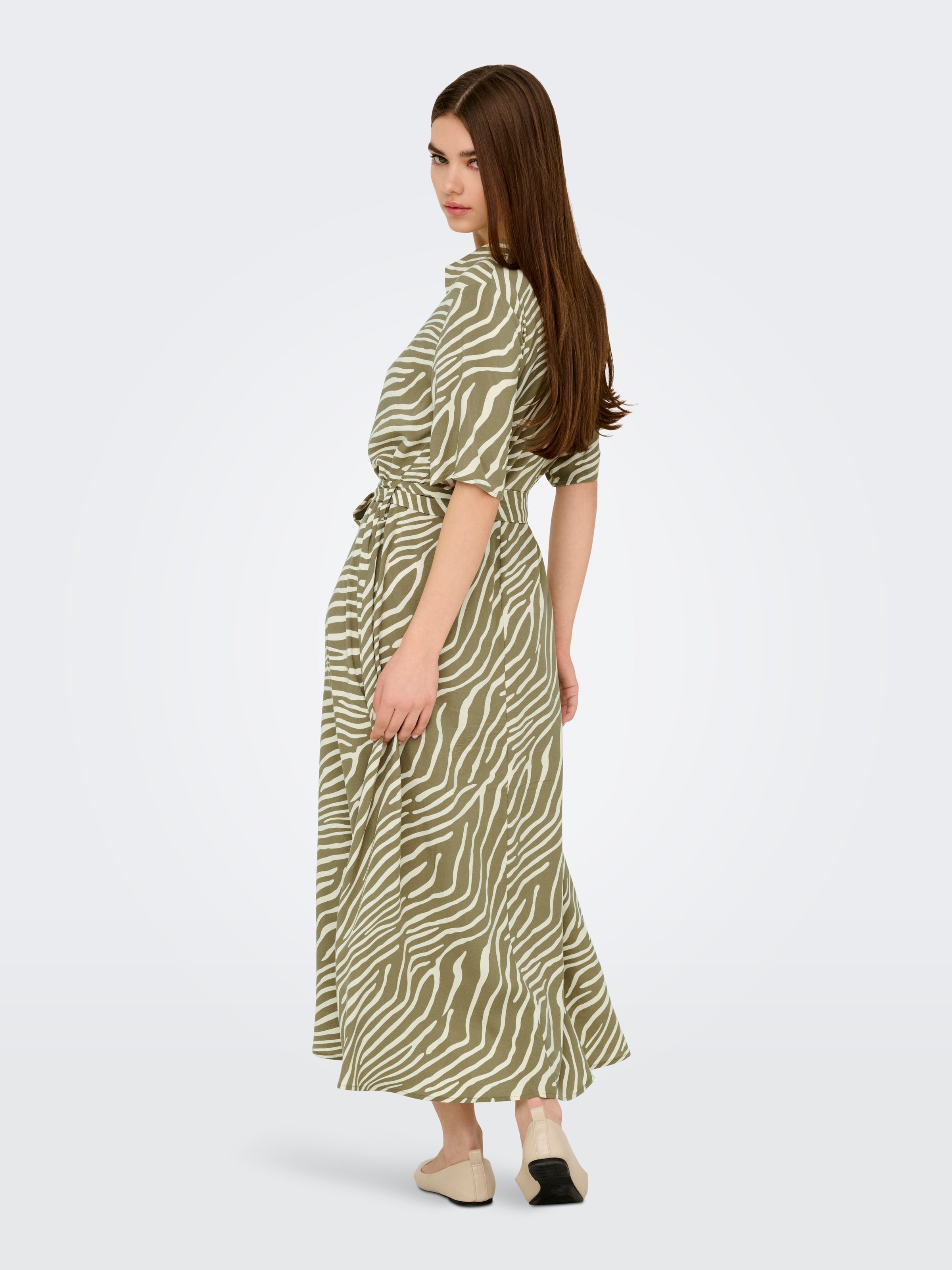 JDY Hemdblusenkleid "JDYSTARSEZEN LIFE 2/4 MIDIDRESS WVN NOOS" günstig online kaufen