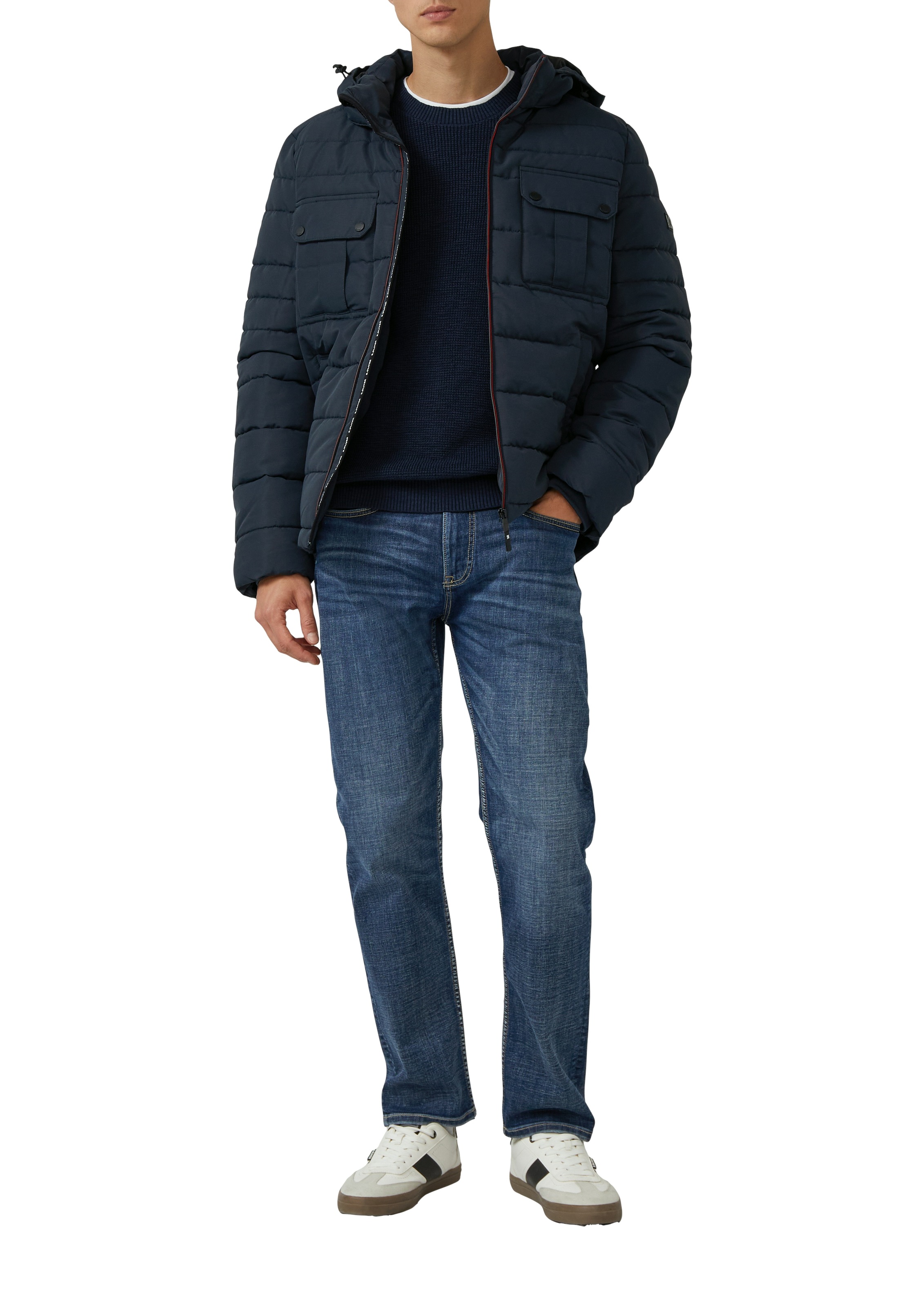 s.Oliver Strickpullover langarm, Grob-Strick günstig online kaufen