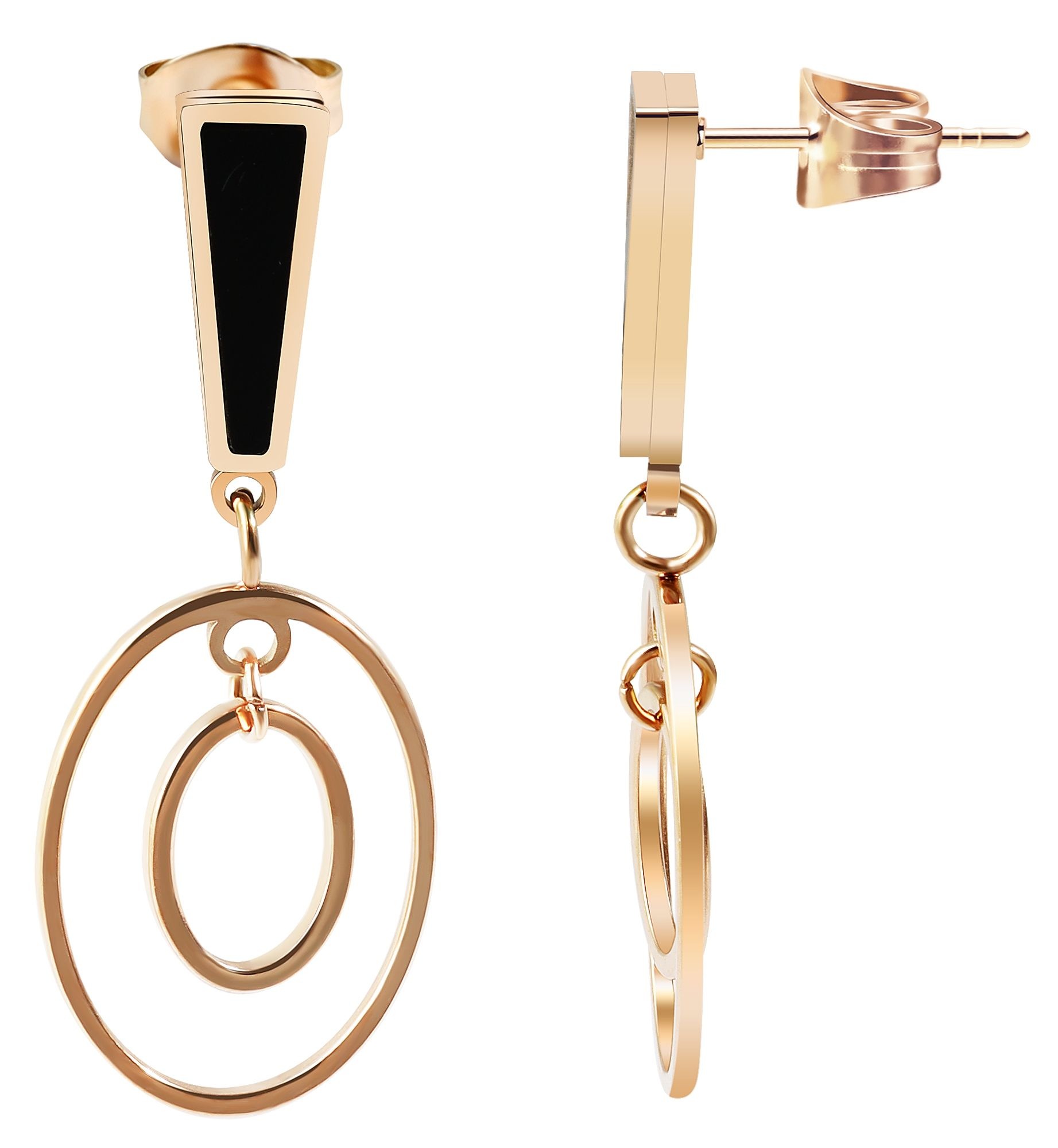 Adelia´s Paar Ohrhänger »Damen Ohrringe – Ohrstecker aus Edelstahl« Zum Verschenken – passend für viele Anlässe