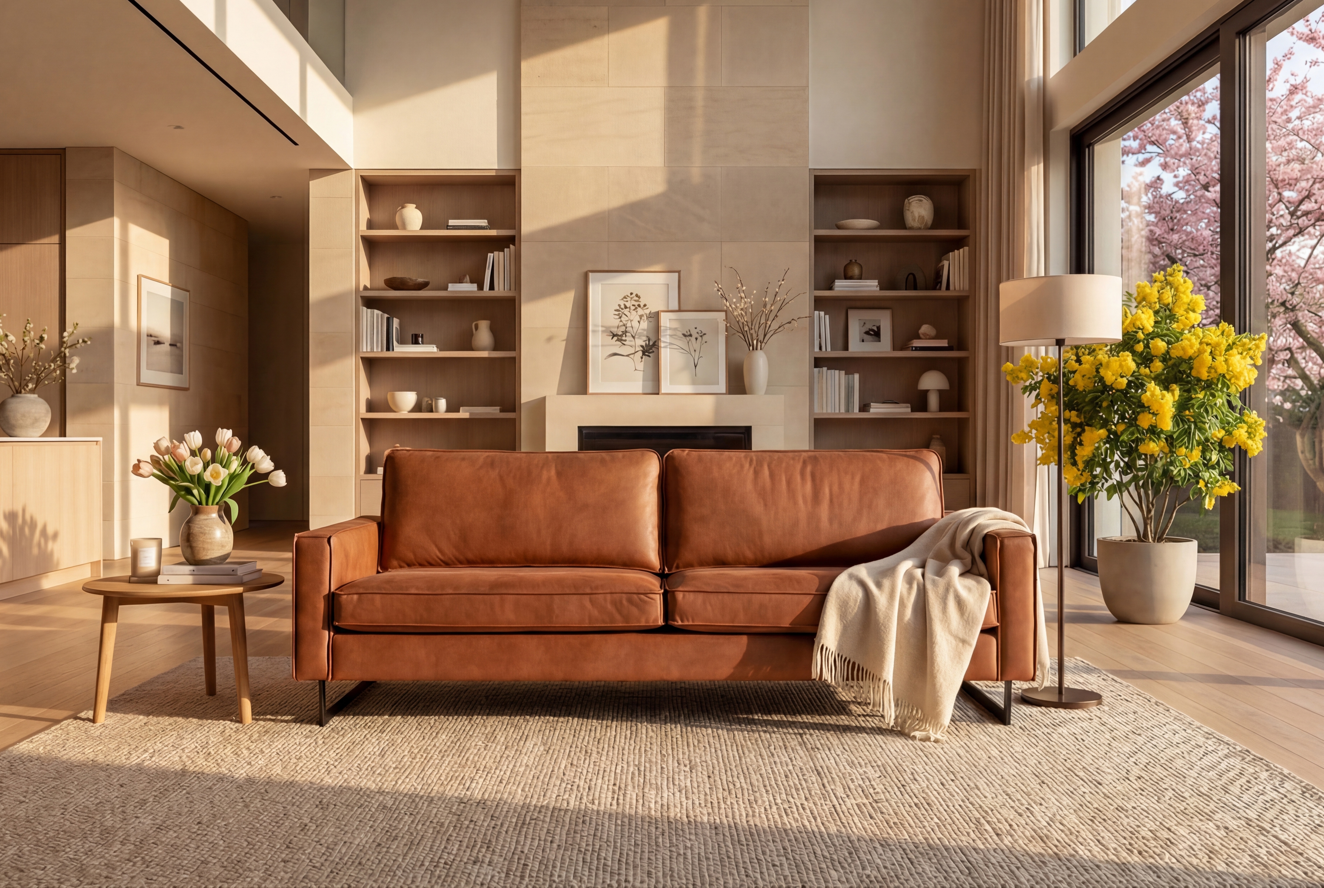 OTTO home 3-Sitzer "Maxi-Ausführung Pinto, 236 cm, Cord, Chenille, Lederoptik" mit Keder, schwarze Metallfüße, Wellenunterfederung