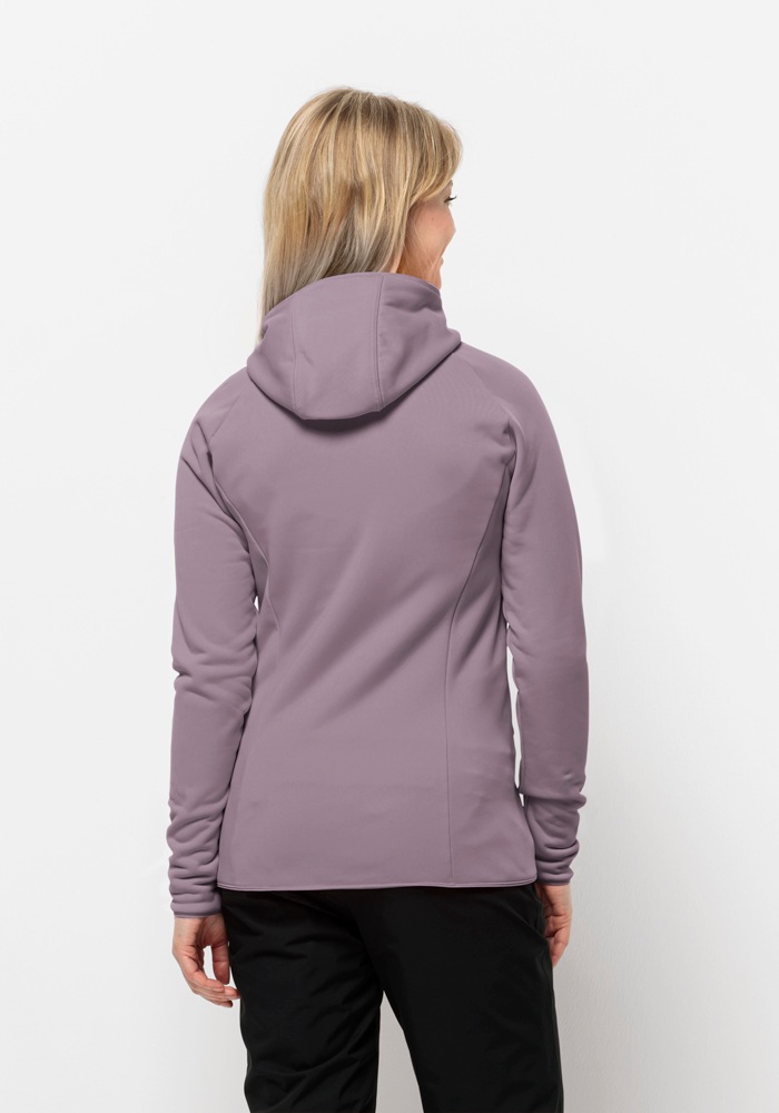 Jack Wolfskin Fleecejacke »BAISELBERG HOODED FZ W«, mit Kapuze