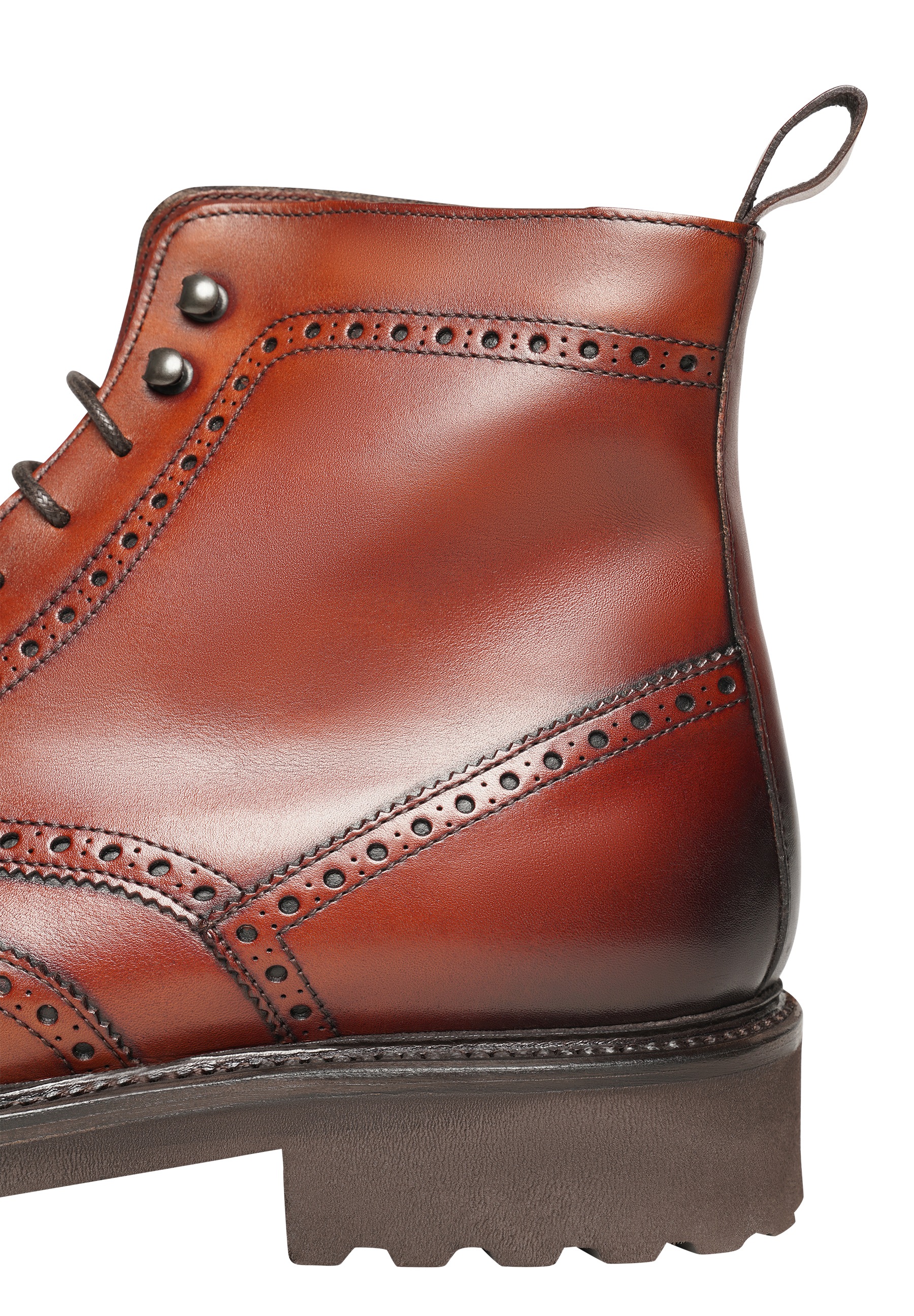 Henry Stevens Schnürboots "Winston FBDB Businessschuh", Herrenstiefel Leder günstig online kaufen