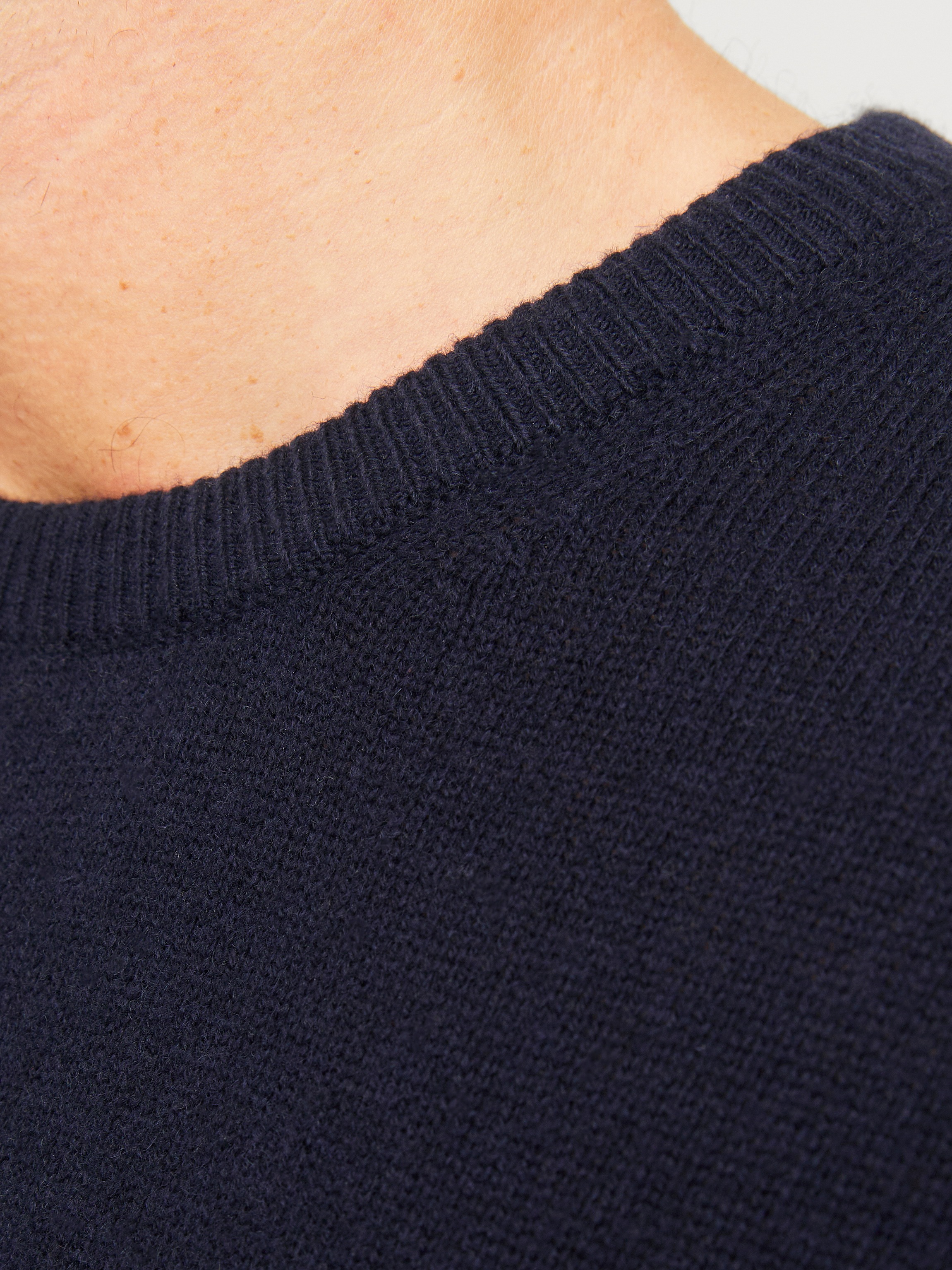 Thumbnail - Jack & Jones Rundhalspullover "JPRBLULAMBSWOOL KNIT CREW NECK"