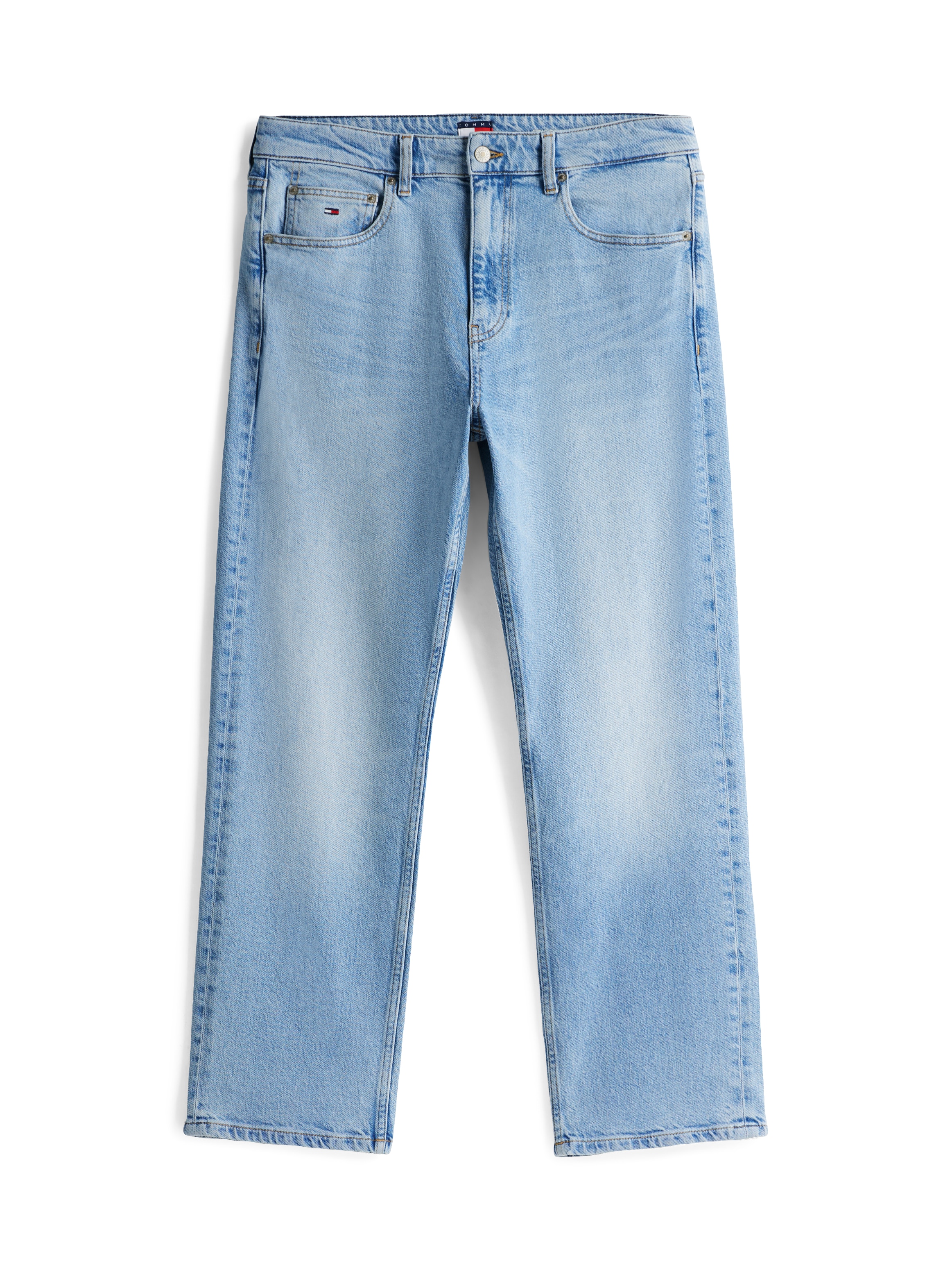 Tommy Jeans Regular-fit-Jeans »Otis Regular Straight«, Mit Gürtelschlaufen