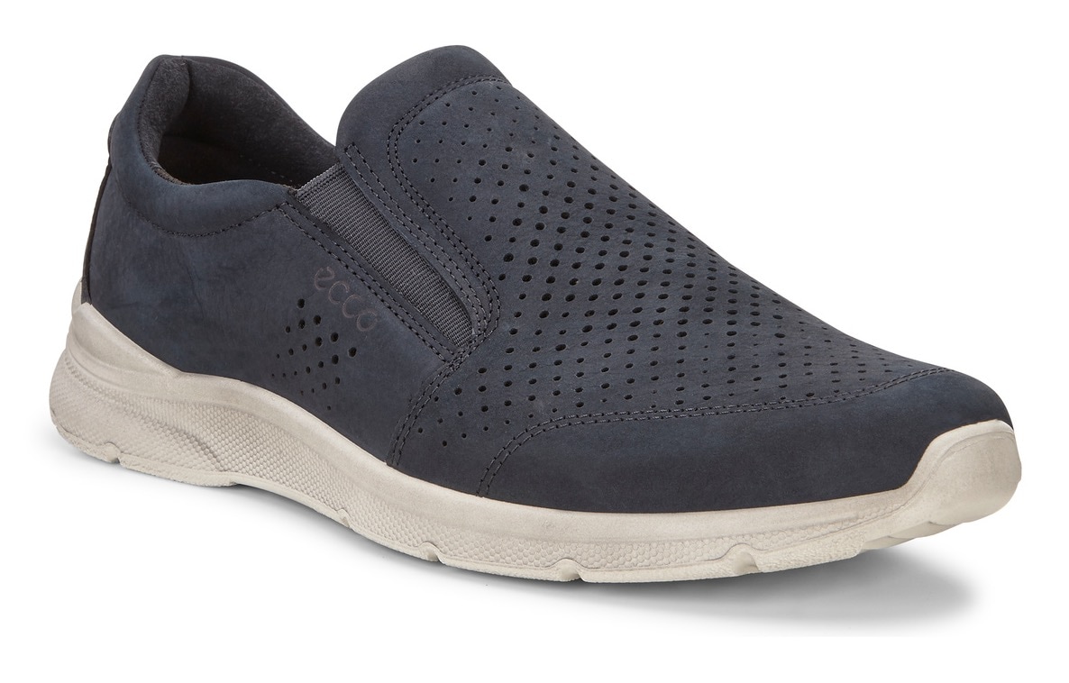 Ecco Slip-On Sneaker "IRVING", Slipper, Freizeitschuh, Bequemschuh mit luftdurchlässiger Perforation