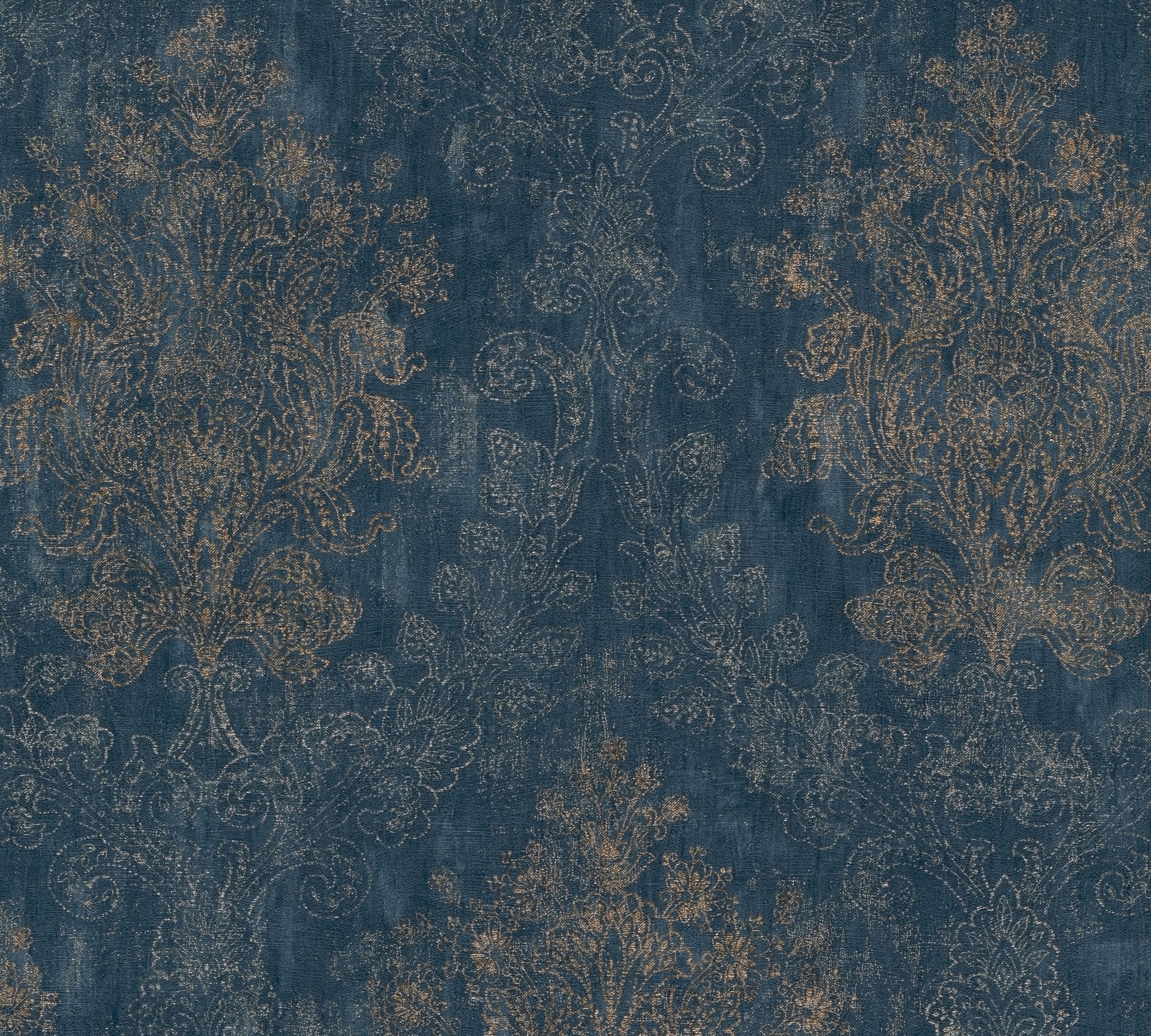 A.S. Création Vliestapete »Trend Spectrum Baroque – Glänzendes Ornament Vliestapete« Barock | metallic | ornamental leicht strukturiert Elegantes Barockornament mit glänzenden Metallic-Akzenten