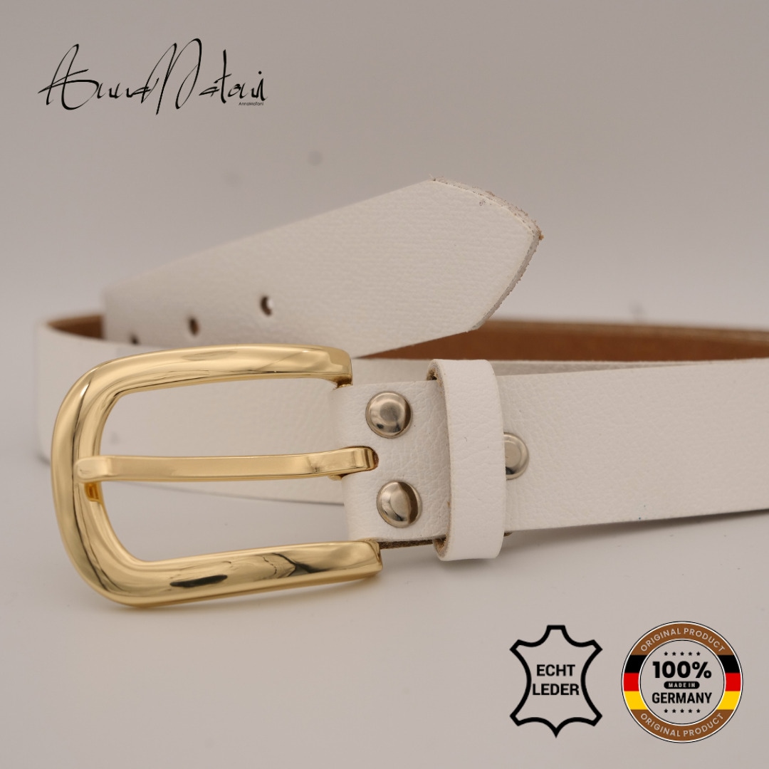 AnnaMatoni Ledergürtel »AnnaMatoni Leder Gürtel Flora«