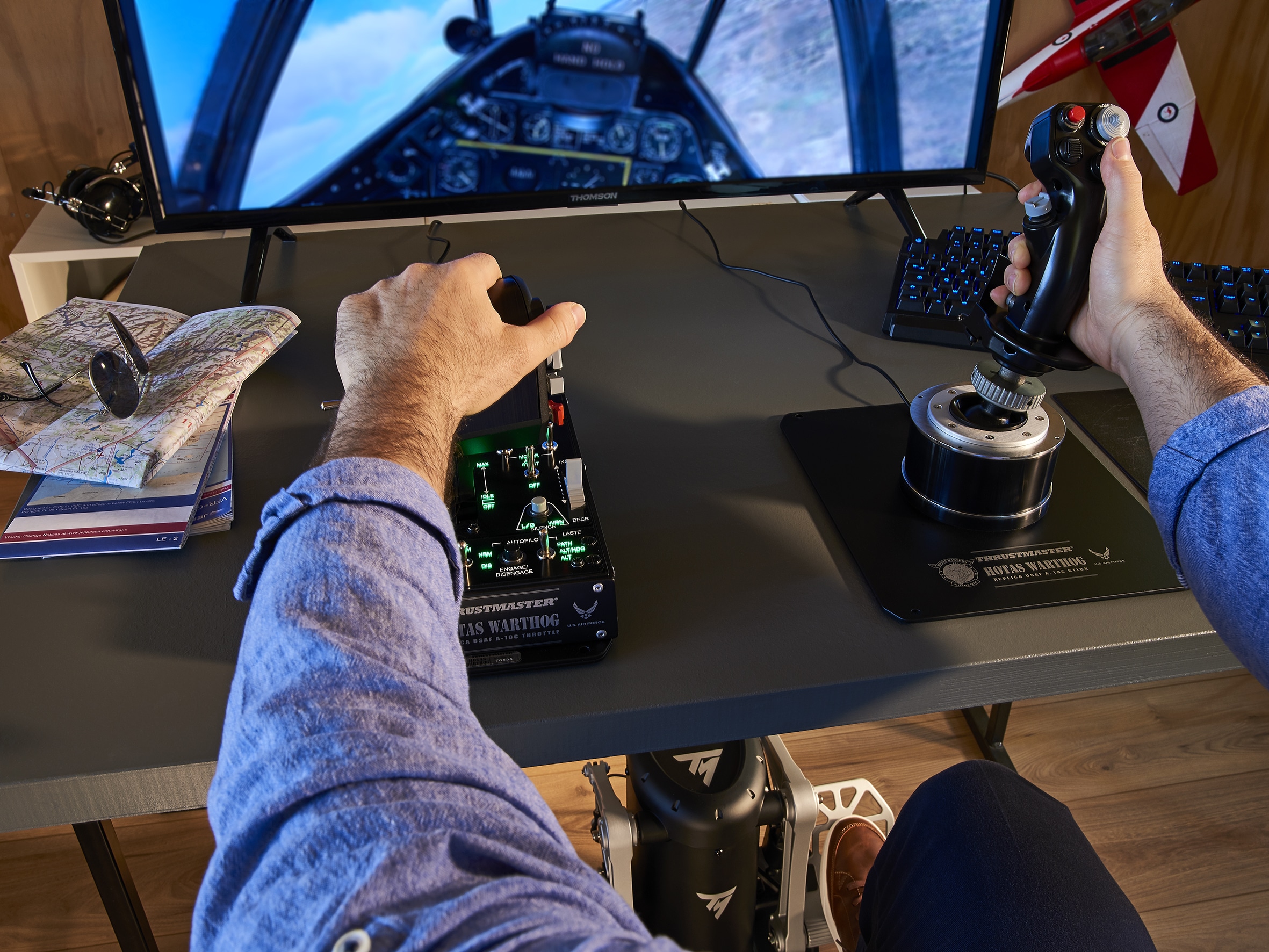 Thrustmaster Simulations-Controller »TPR Rudder«