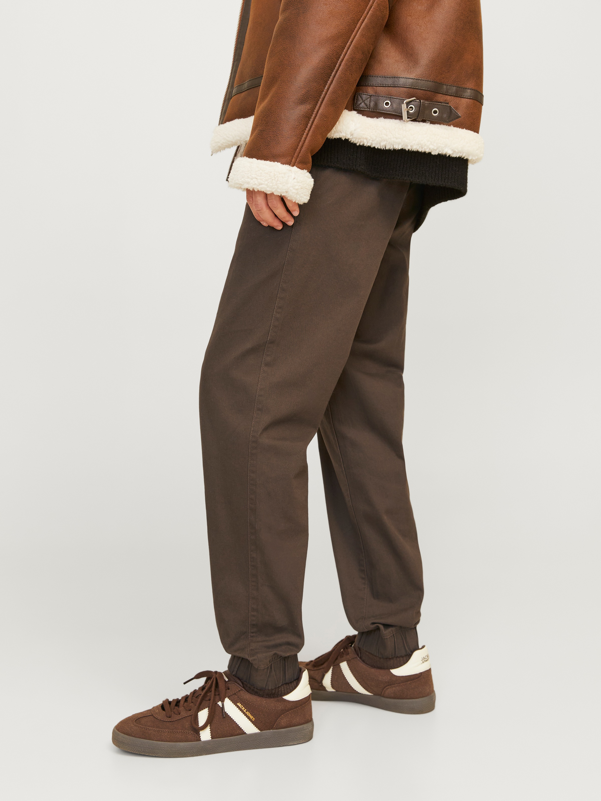 Jack & Jones Stoffhose "JPSTGORDON JJDAVE", Mit Bündchen am Bein günstig online kaufen