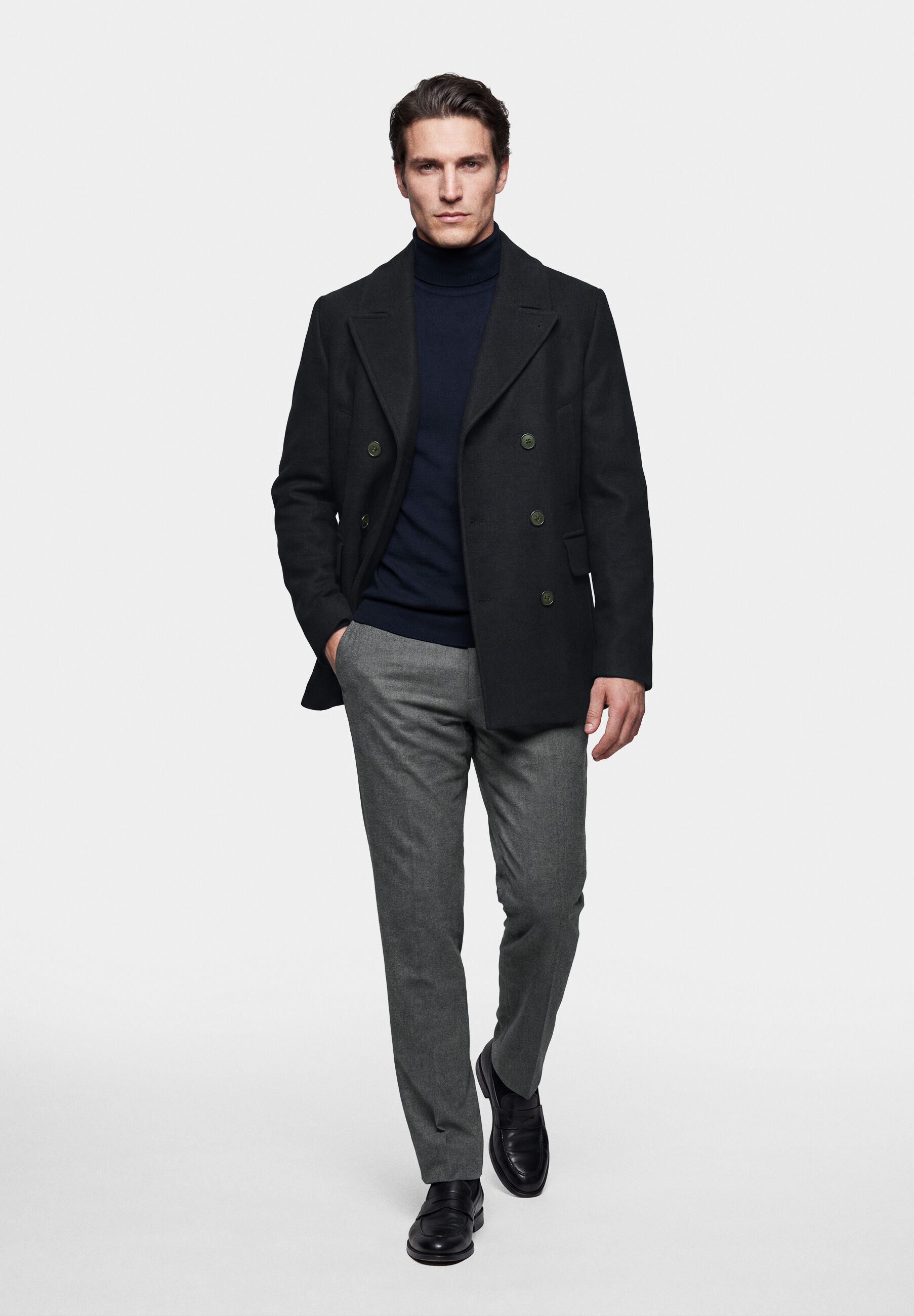 BENVENUTO. Wintermantel »CORADO« Klassischer Peacoat-Look