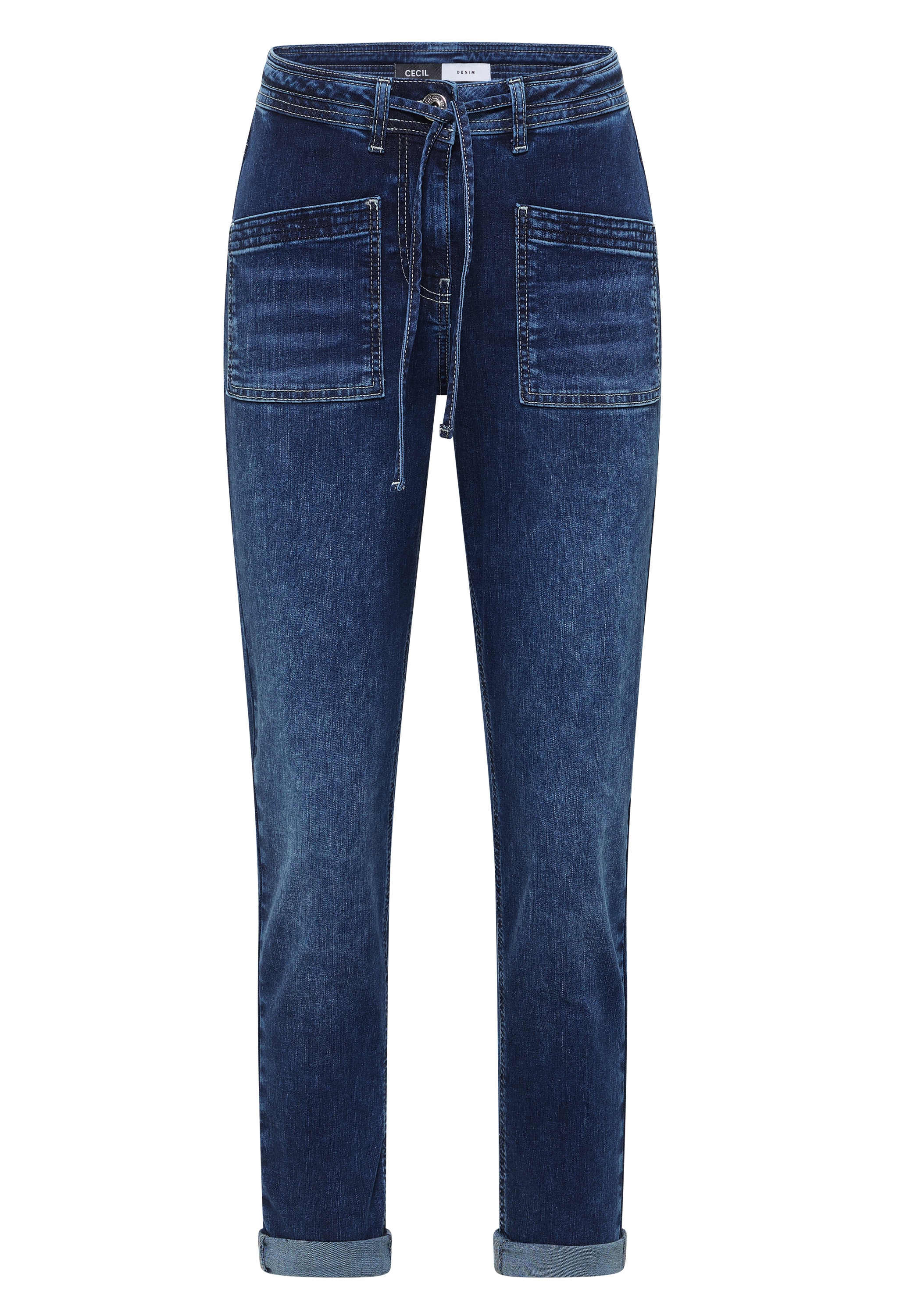 Cecil Slim-fit-Jeans im Denim-Style