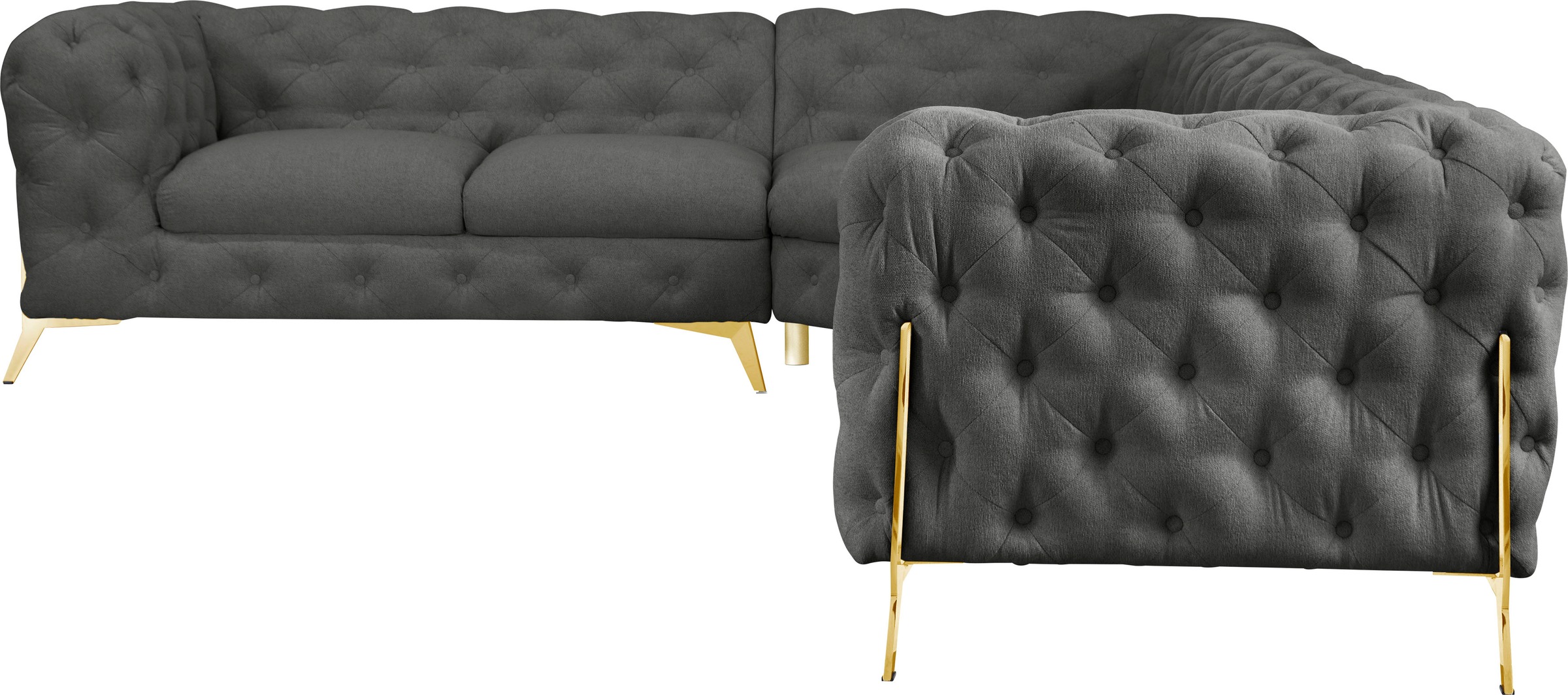Home Affaire Amaury Ecksofa Grau 323cm 6