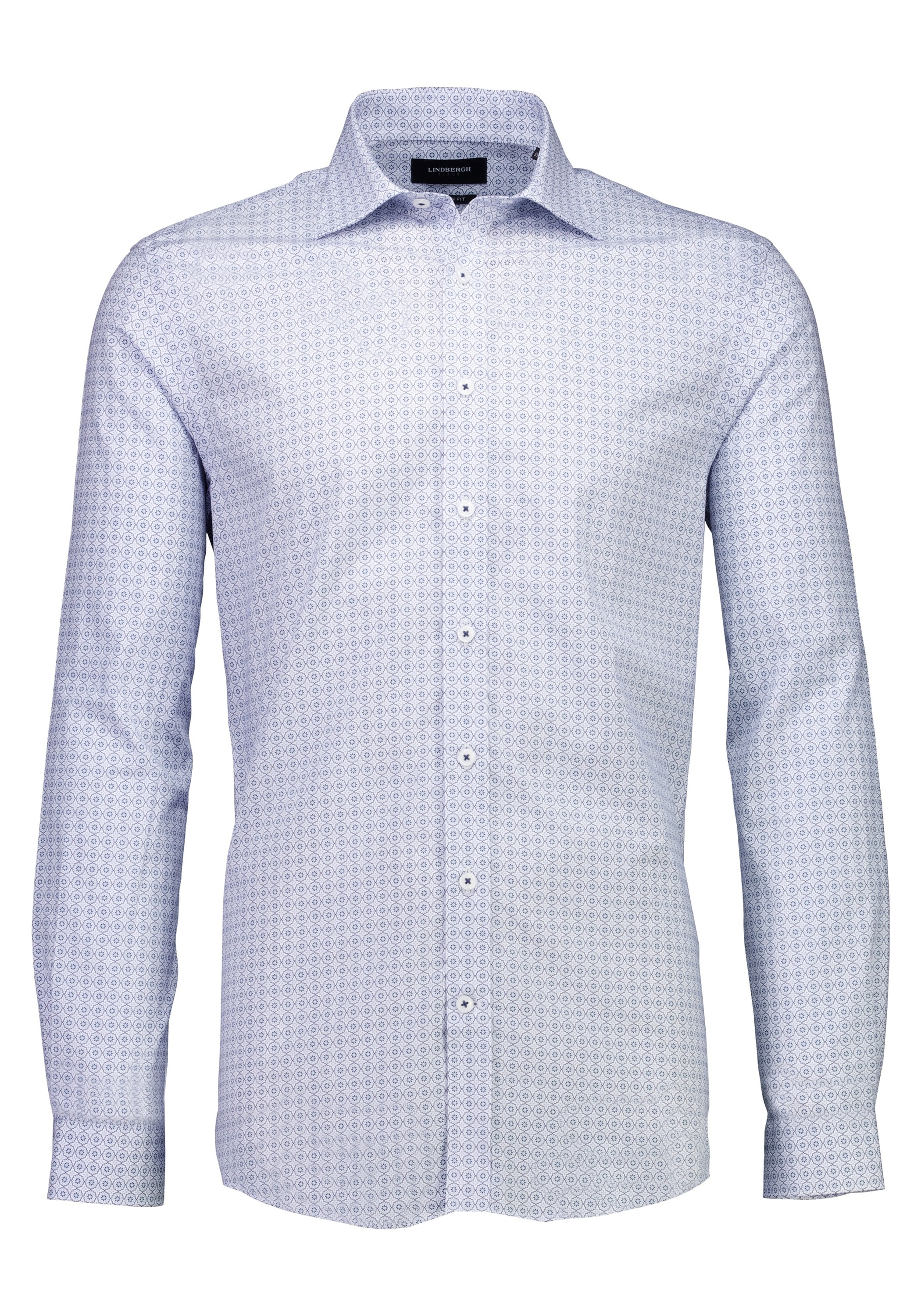 LINDBERGH Businesshemd "Business-Casual-Hemd (Langarm) Modern Fit"