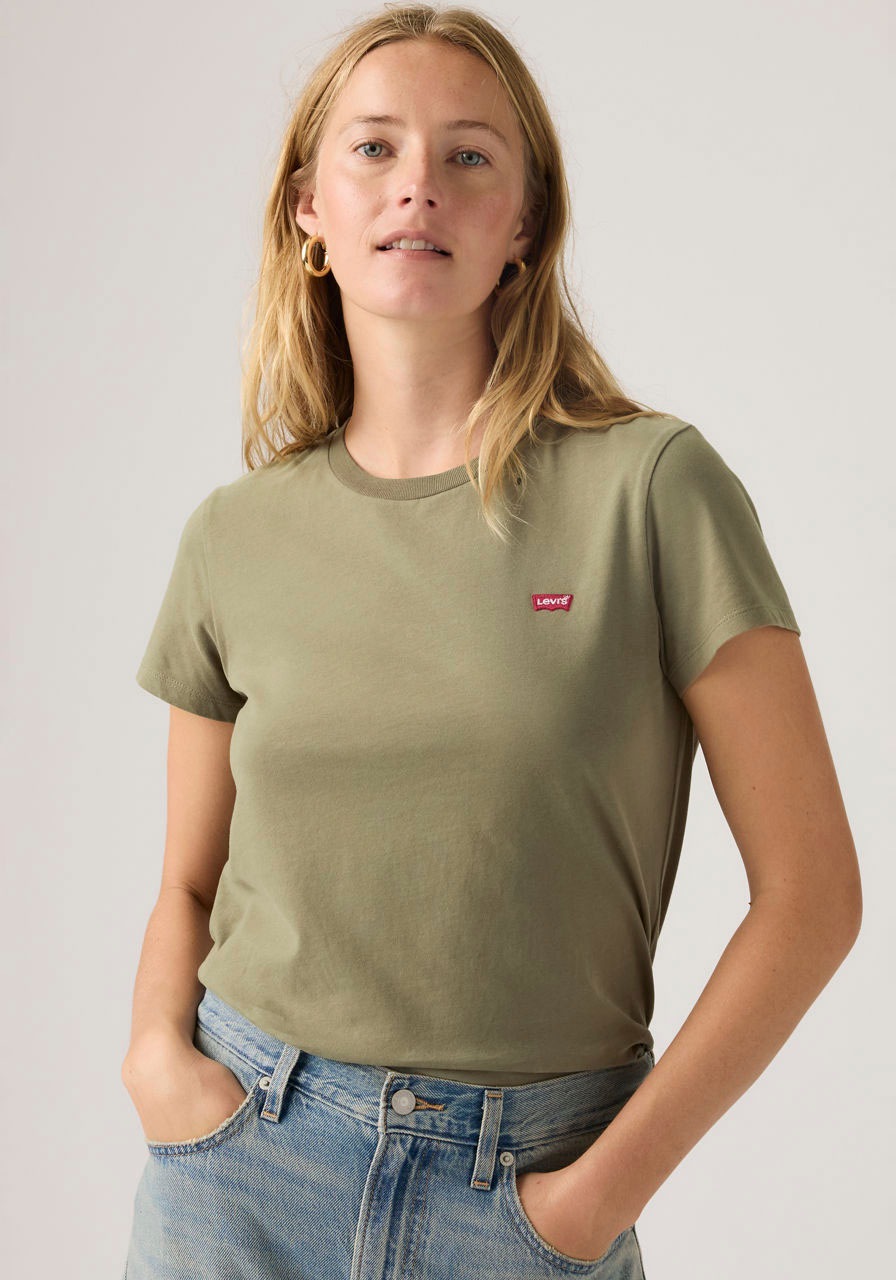 Levis T-Shirt "TEE Minilogo" mit kleiner Logostickerei günstig online kaufen
