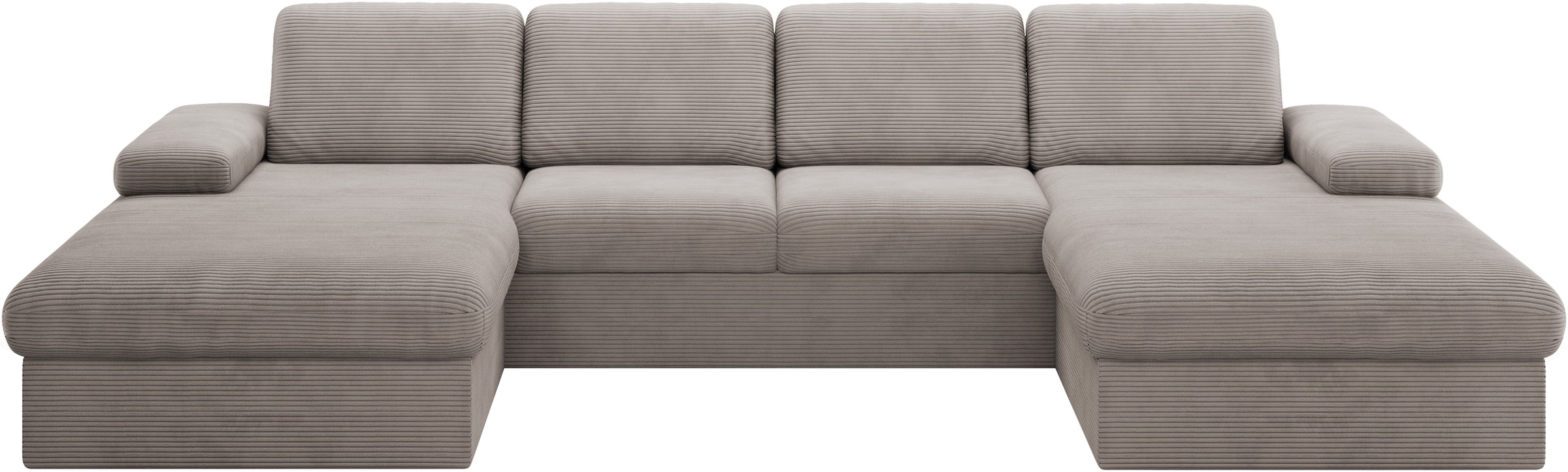 sit&more Wohnlandschaft "Moreno U-Form, B: 309 cm" mit Armteilverstellung, günstig online kaufen