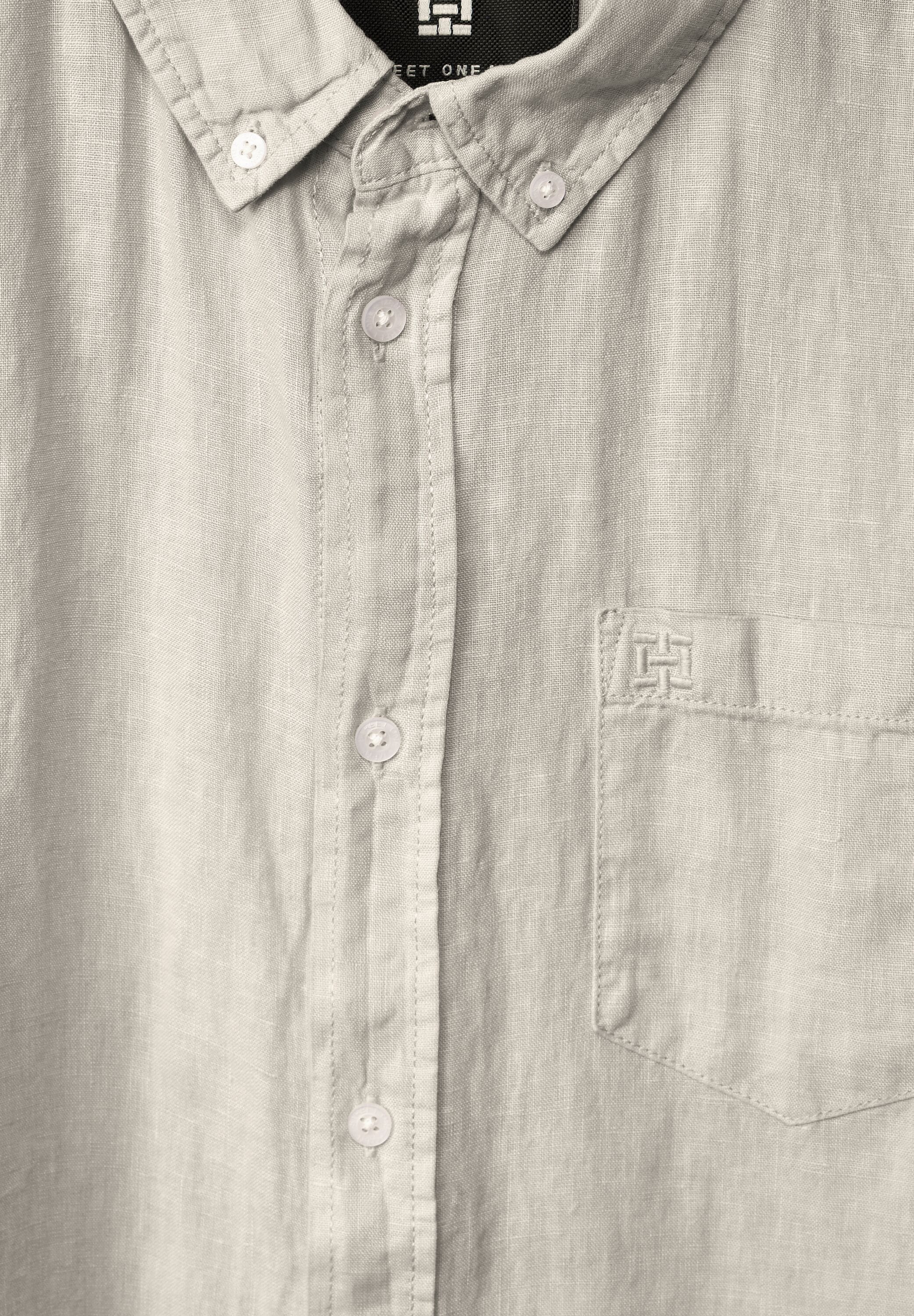 STREET ONE MEN Langarmhemd, soft und weich
