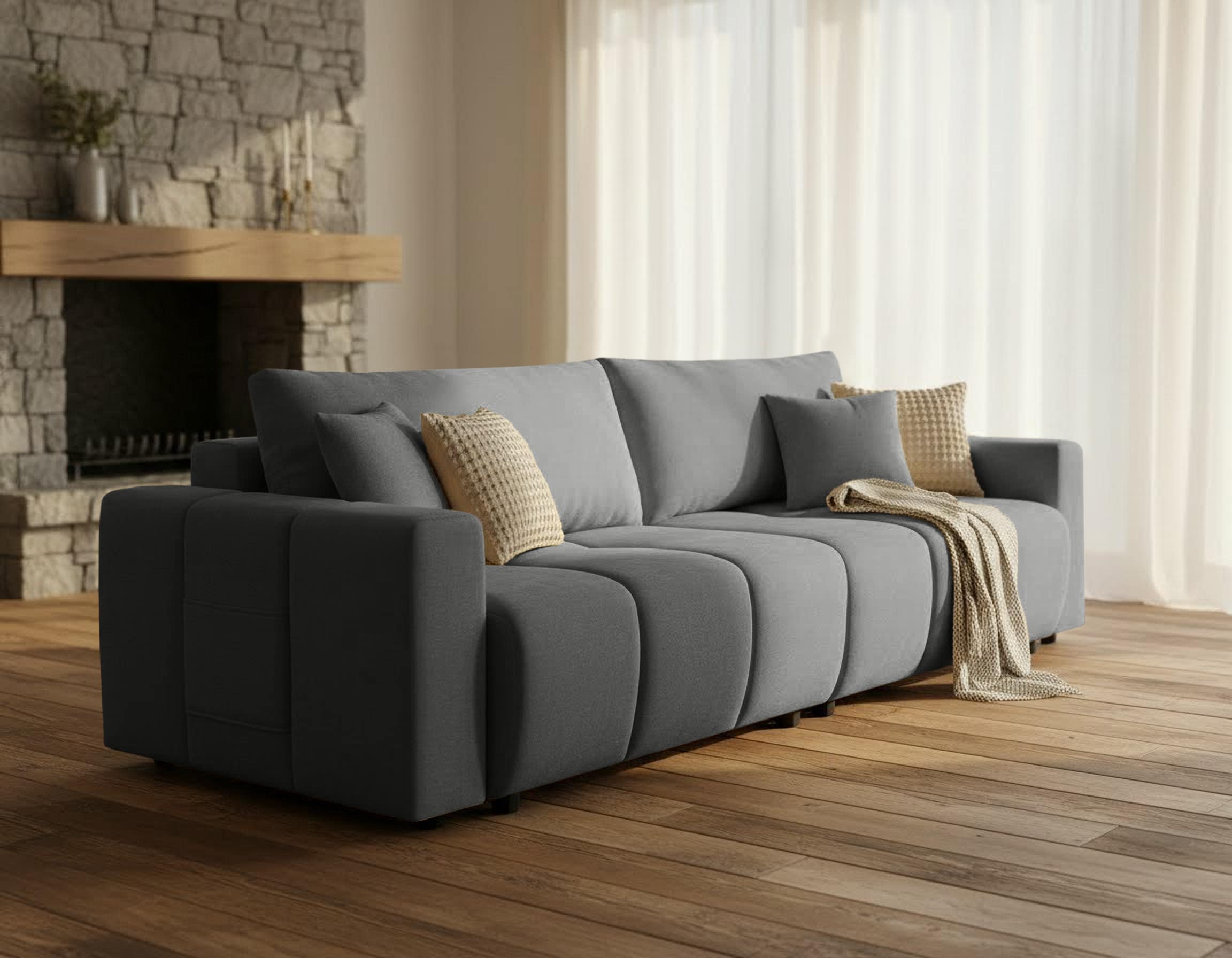 OTTO home Sofa "YLVAA 3-Sitzer, 239 cm - OTTO. Verlässliche Qualität." Schl günstig online kaufen