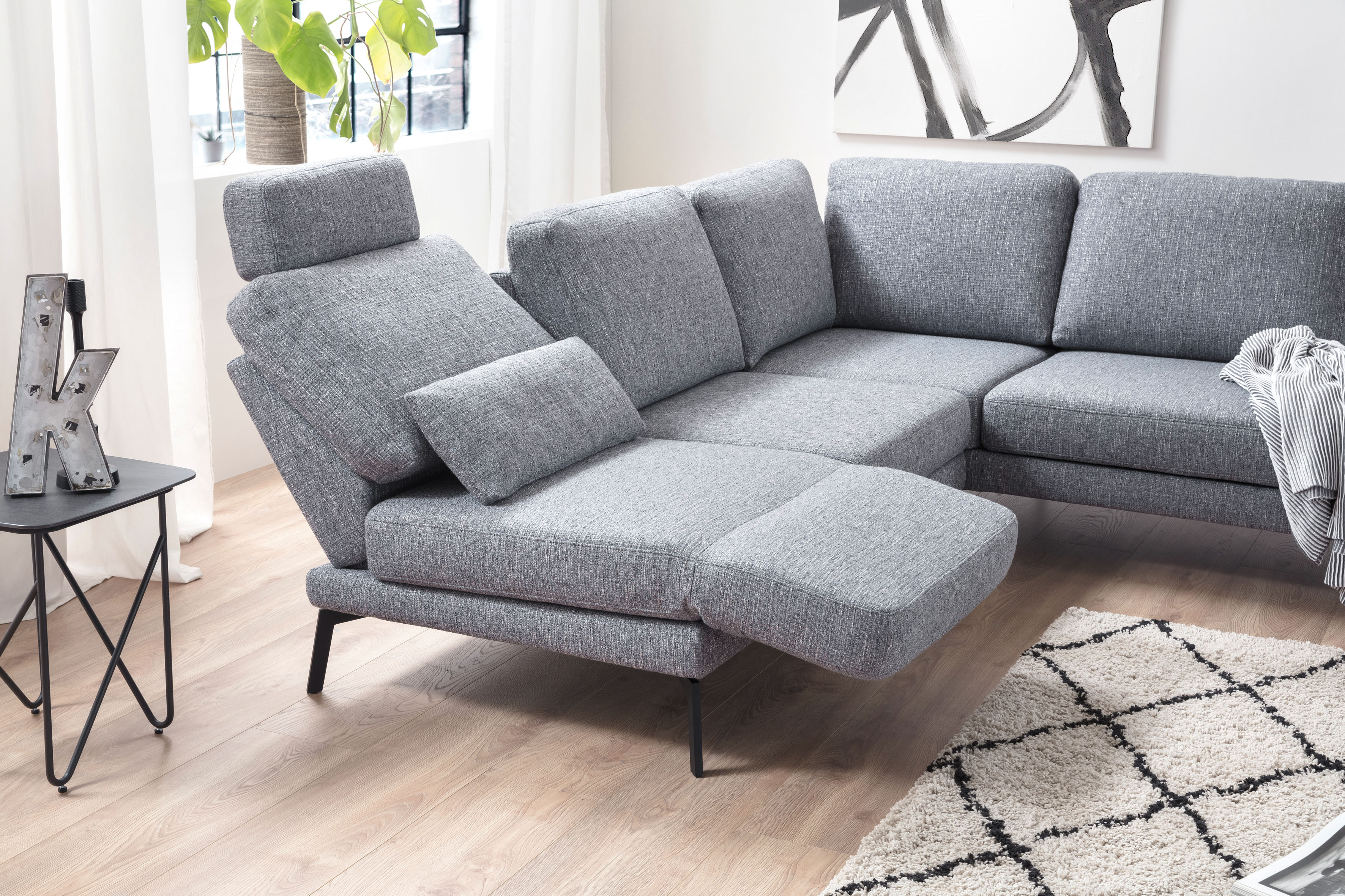 3C Candy Ecksofa "Kairo Multifunktion-Sofa, bequem und viele Komfortfunktio günstig online kaufen