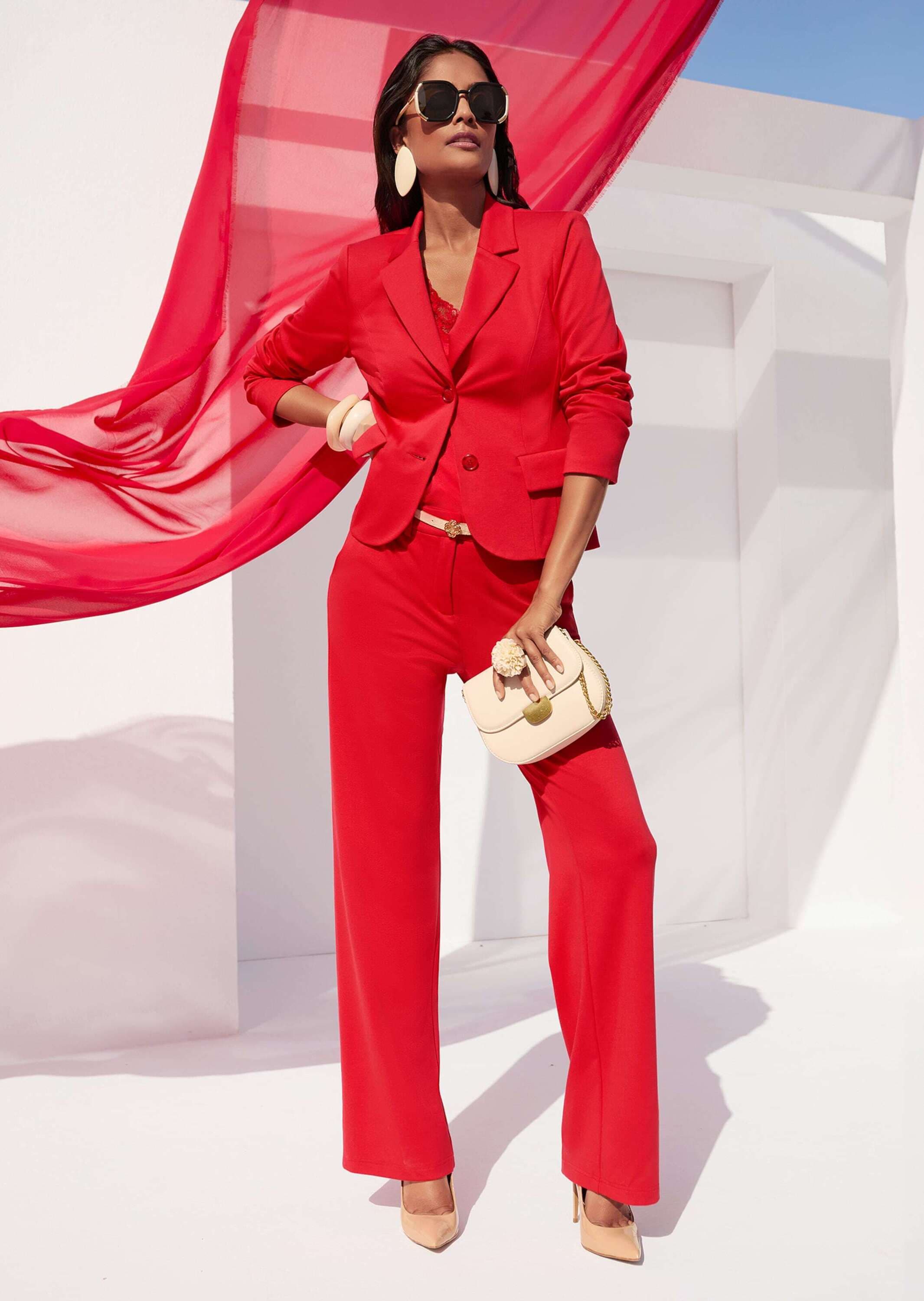 MADELEINE Jackenblazer »Blazer Kurzer Jersey-Blazer«