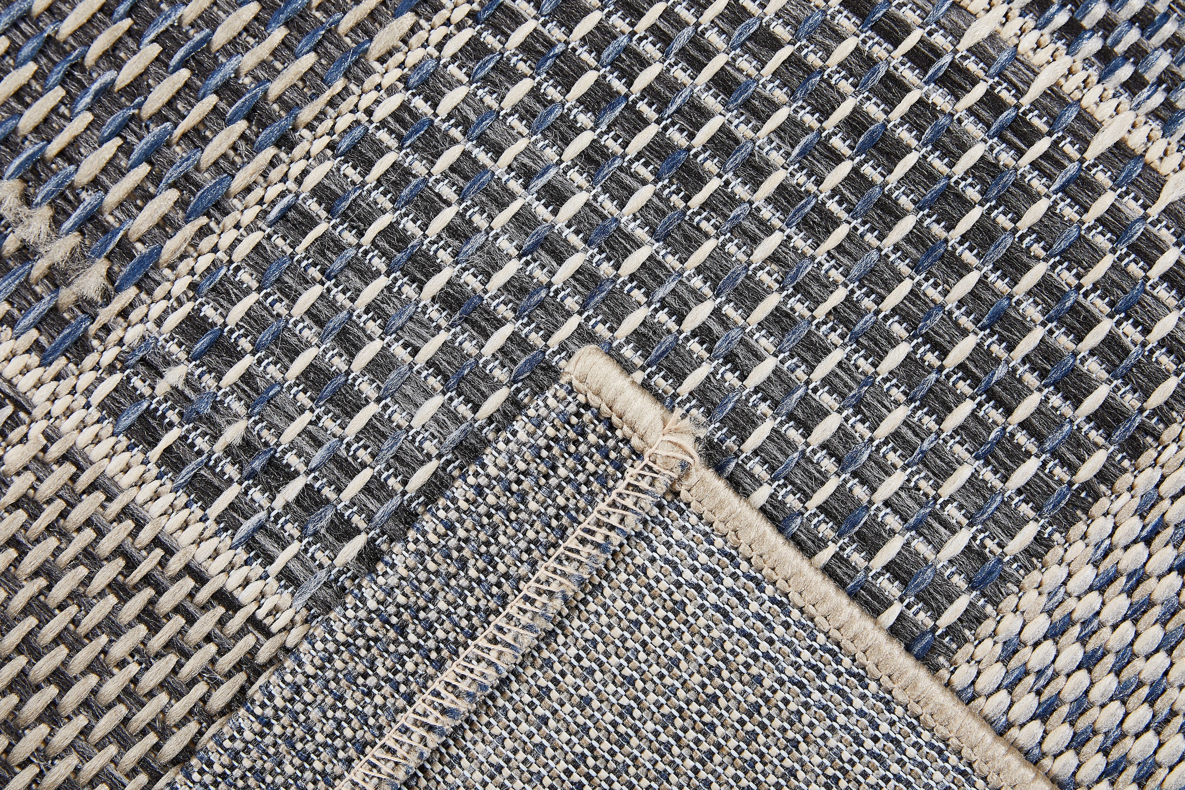 Andiamo Läufer »Clyde 2«, rechteckig, 5 mm Höhe, Flachgewebe, Patchwork Design, In- und Outdoor geeignet