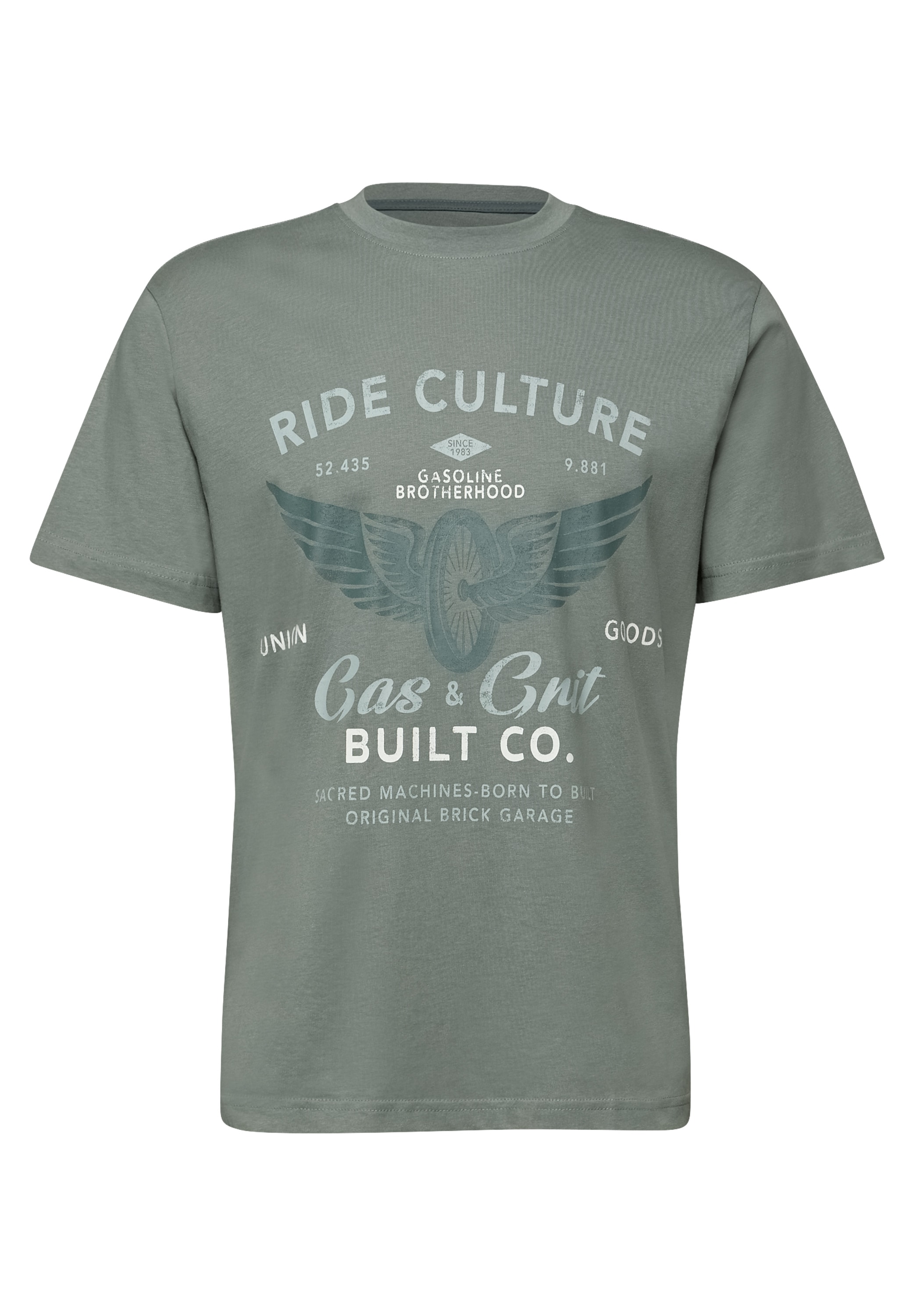 STREET ONE MEN Print-Shirt mit Frontprint