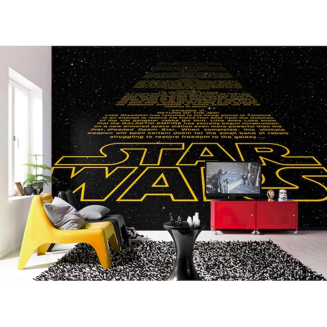 Komar Fototapete »Star Wars Intro«, 368x254 cm (Breite x Höhe), inklusive  Kleister auf Rechnung | BAUR