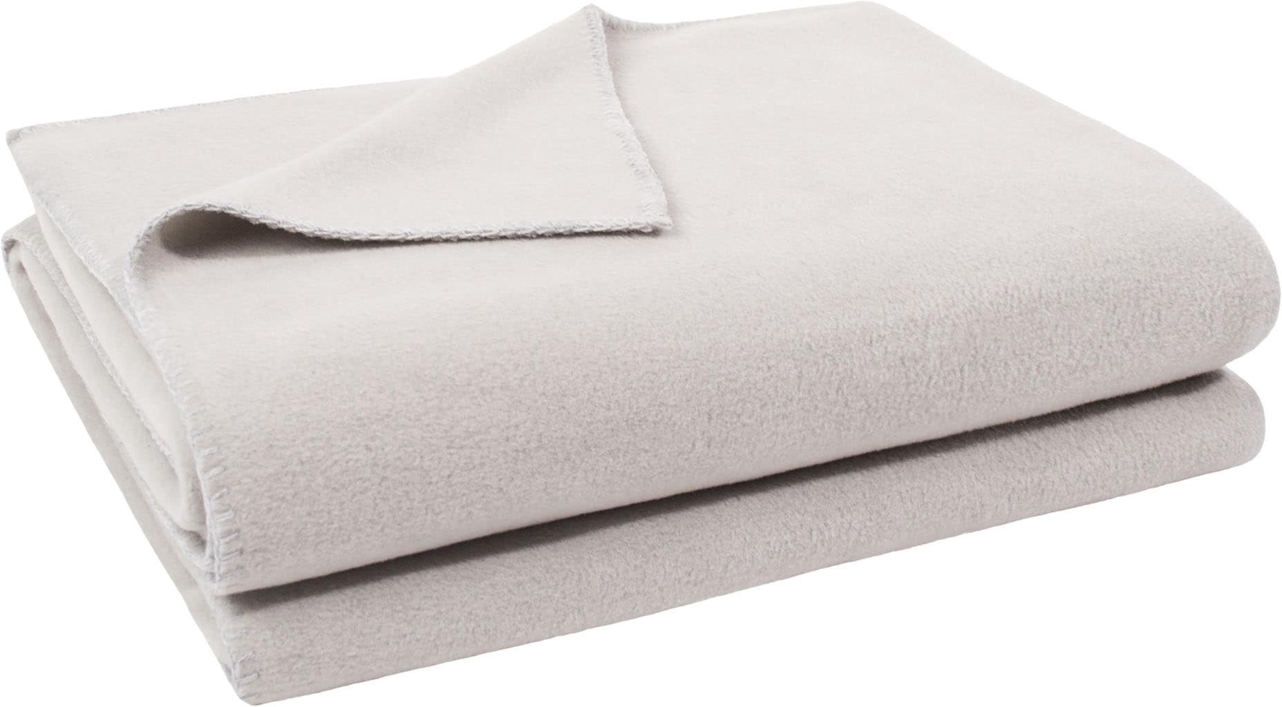 ZOEPPRITZ1828 Wohndecke "Soft-Fleece" unverwechselbarem Cashmere Handfeel, made in Italy, PREMIUM