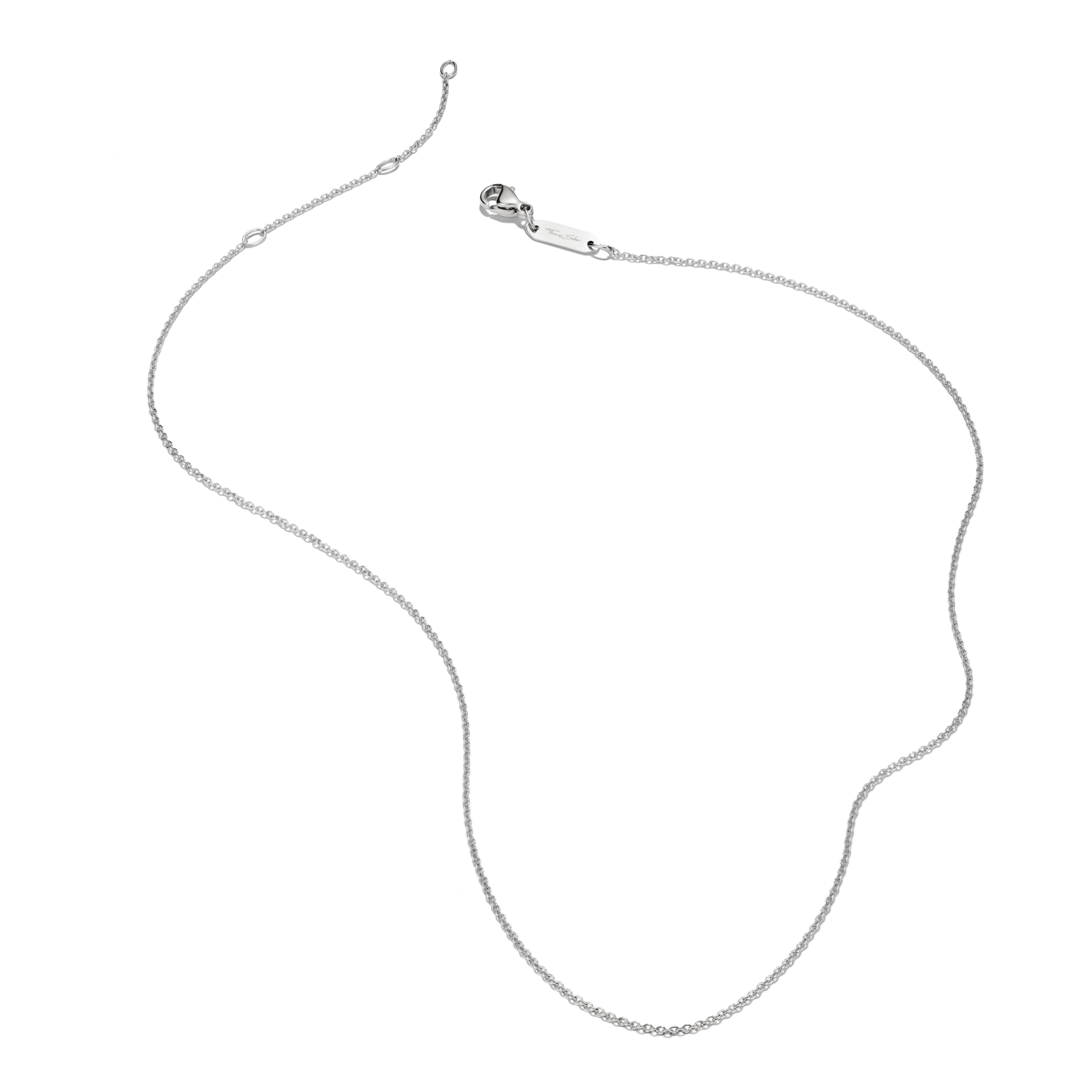 THOMAS SABO Kette ohne Anhänger »Zeitlose Kette mit Karabinerverschluss«