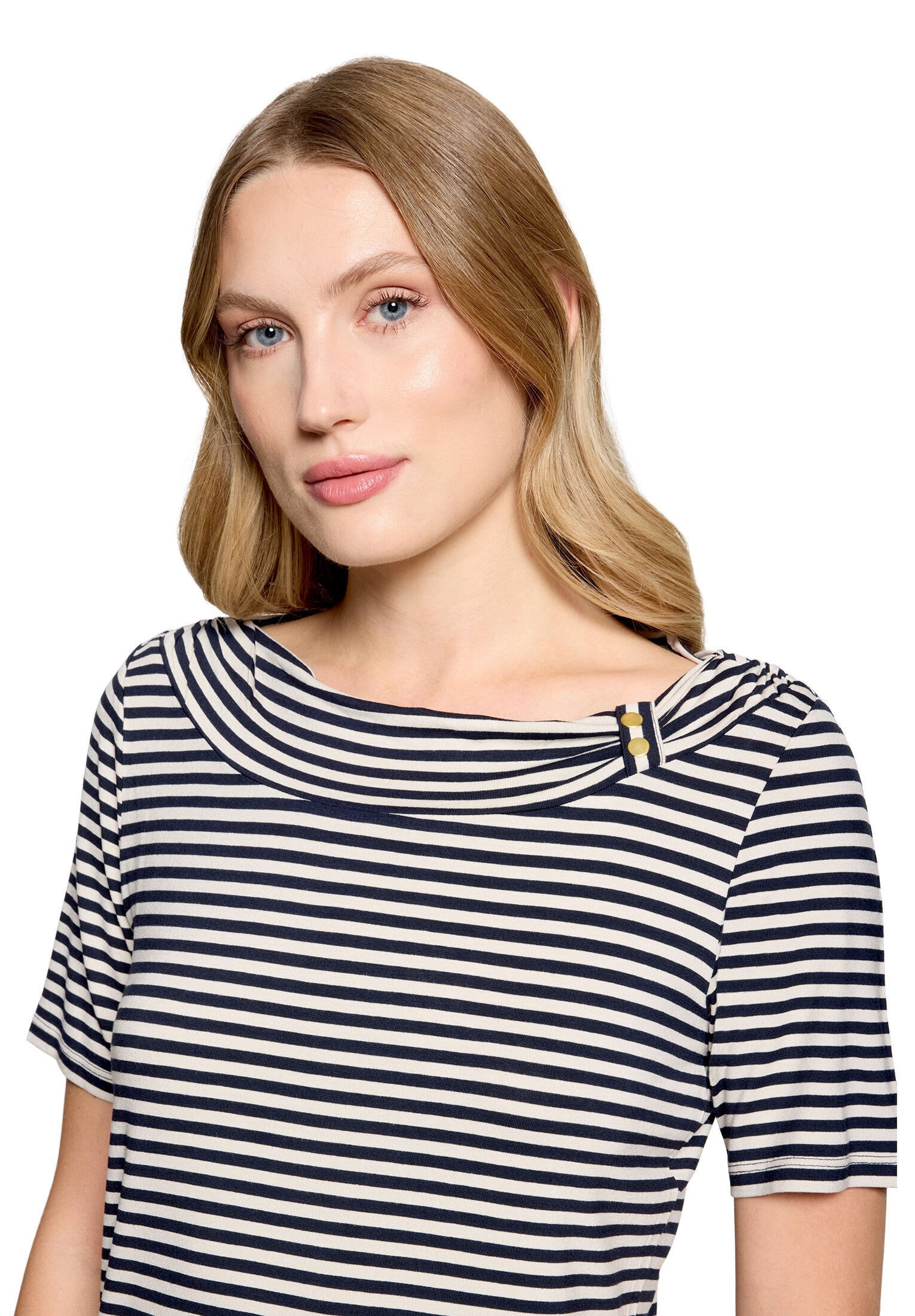 Betty Barclay Kurzarmshirt »Damen mit Raffung« 1