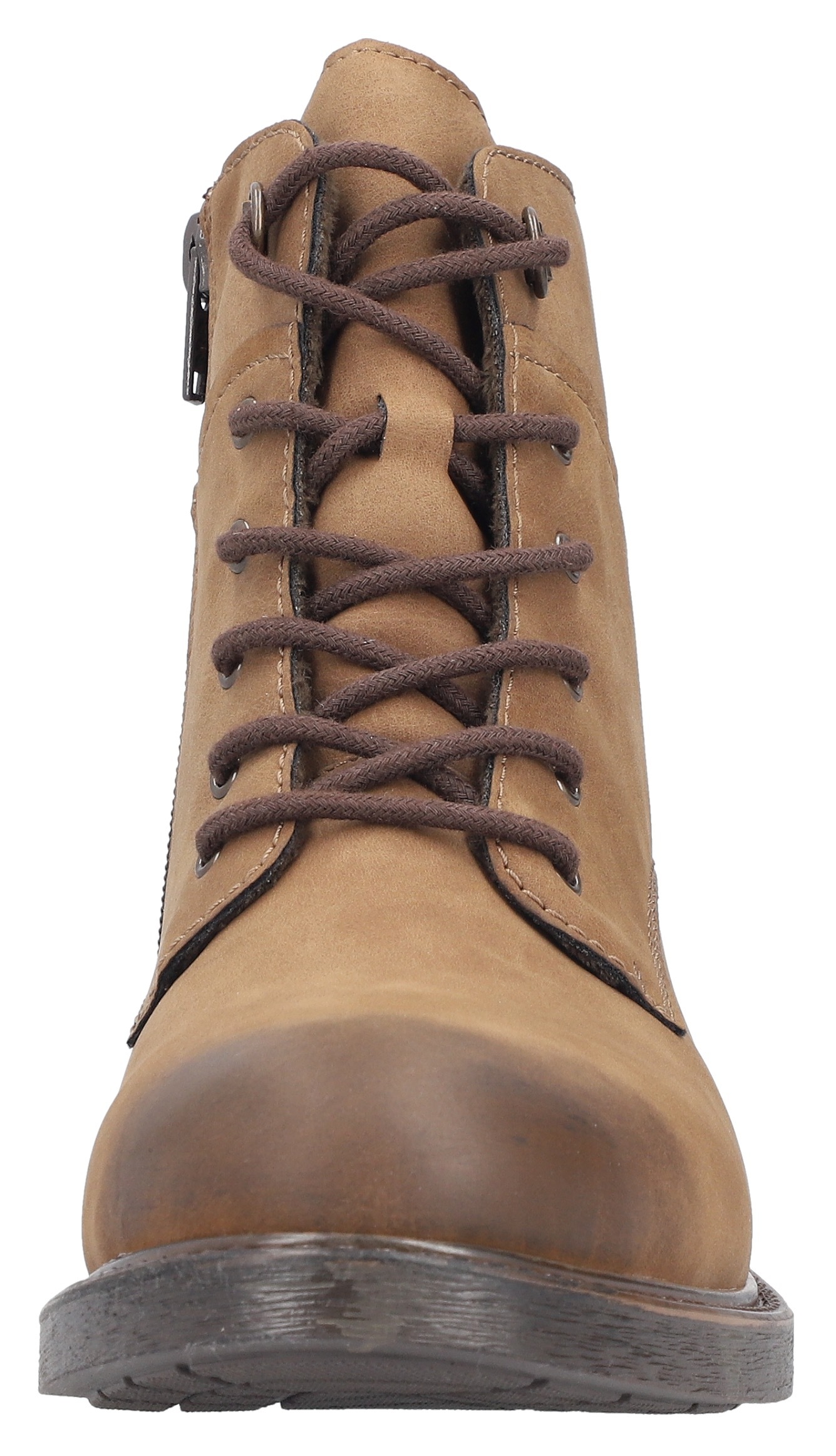 Rieker Schnürstiefelette, Schnürboots, Casual-Boots in aktueller Used-Optik