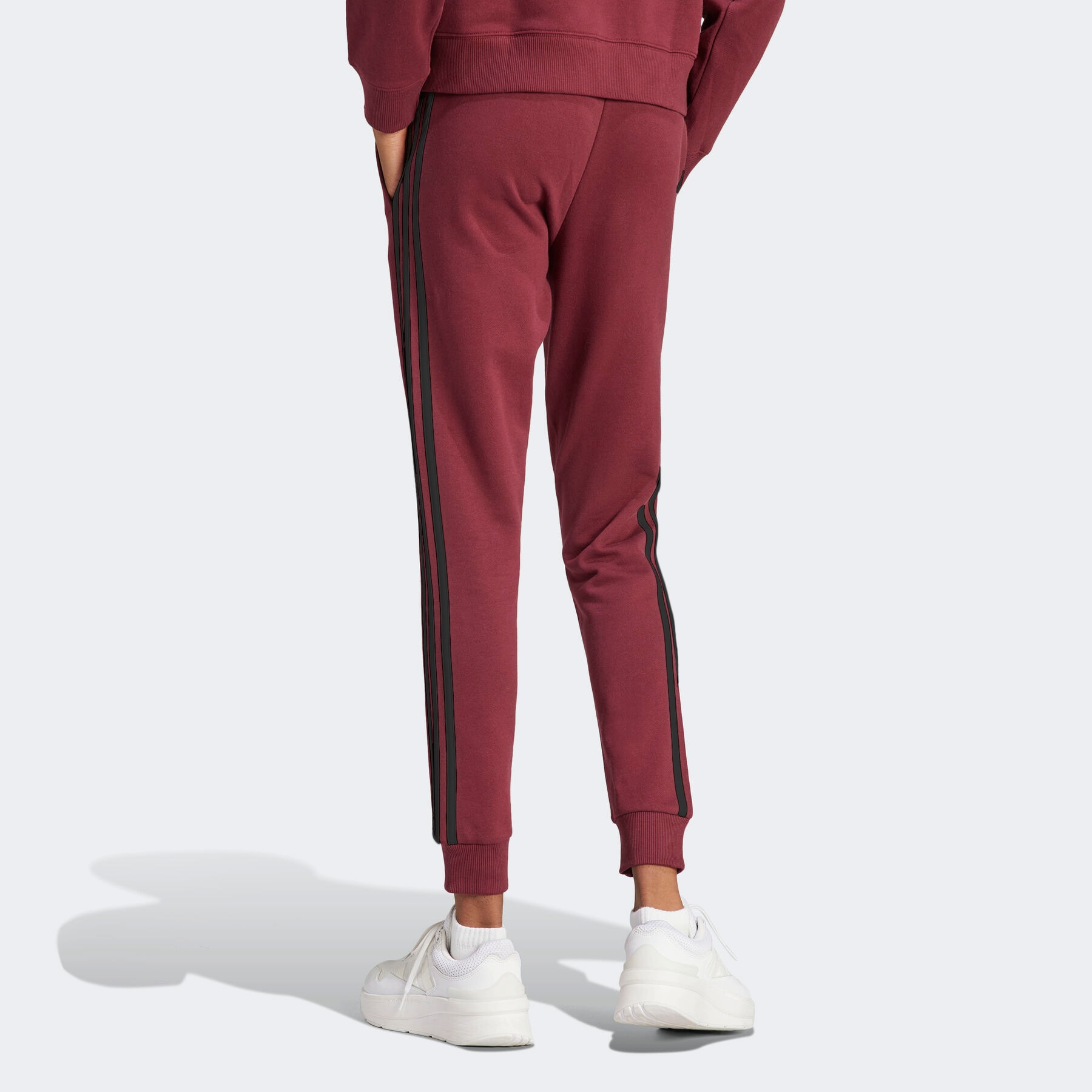 Sportswear Jogginghose BAUR 3STREIFEN »ESSENTIALS CUFFED | tlg.) adidas (1 TERRY FRENCH Raten HOSE«, auf