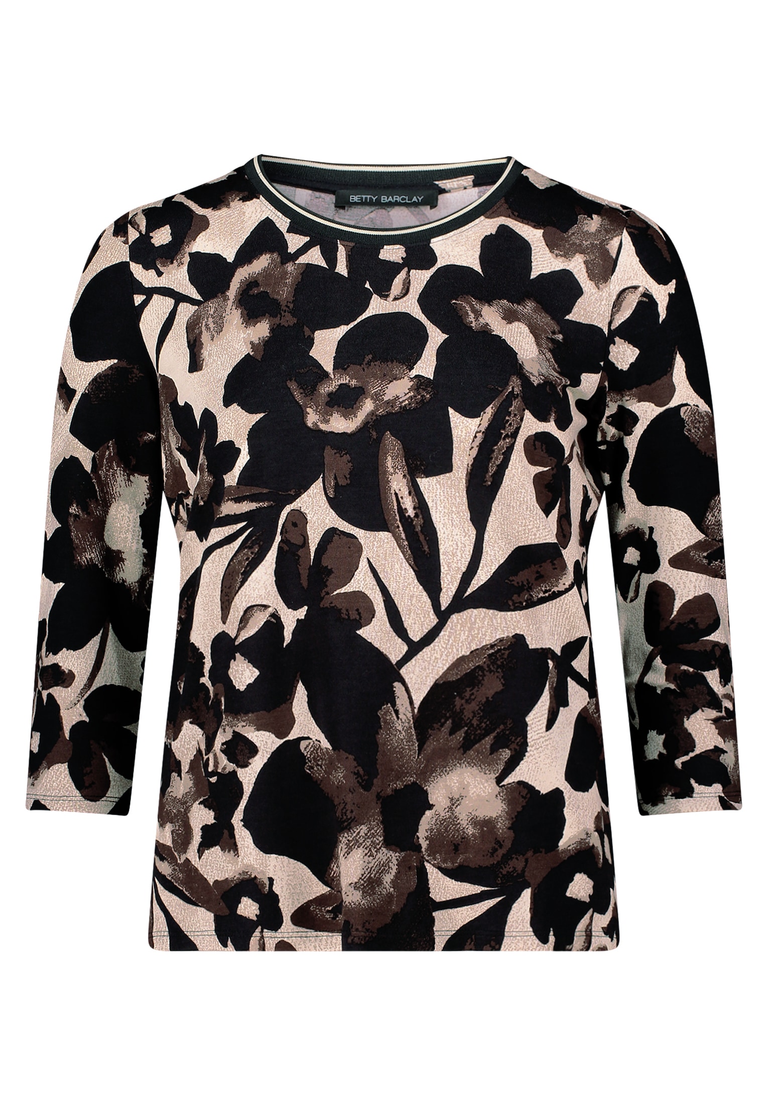 Betty Barclay 3/4-Arm-Shirt »Betty Barclay Damen Basic Shirt mit Rundhalsausschnitt«, (1 tlg.)