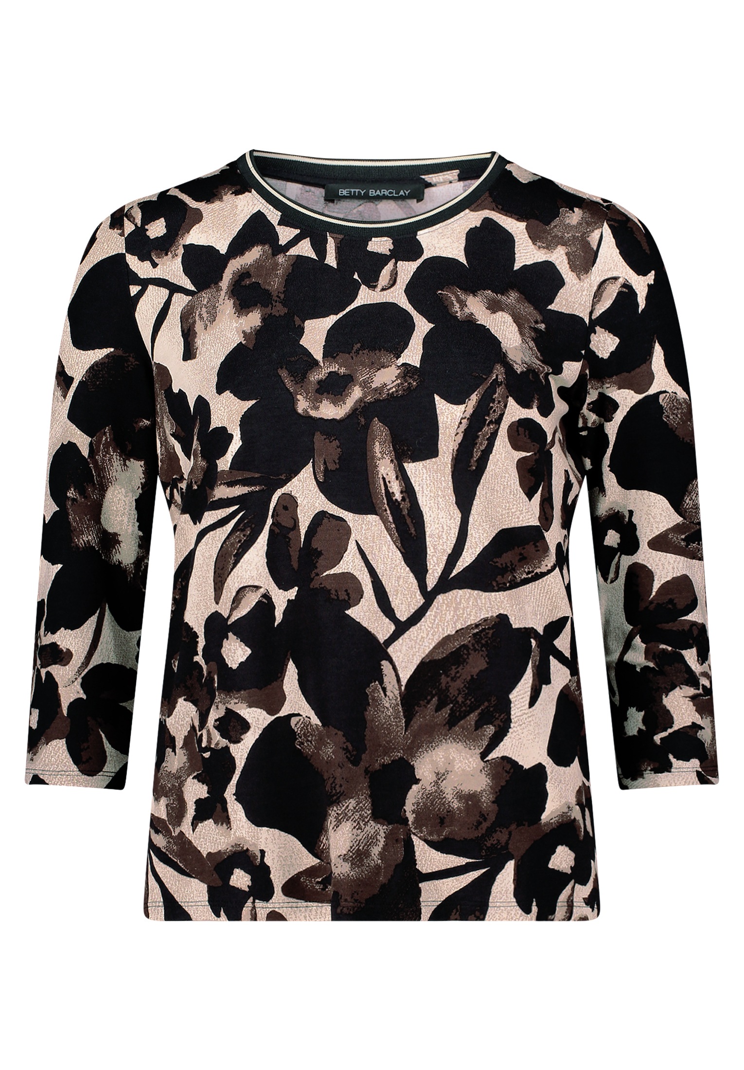 Betty Barclay 3/4-Arm-Shirt "Betty Barclay Damen Basic Shirt mit Rundhalsau günstig online kaufen