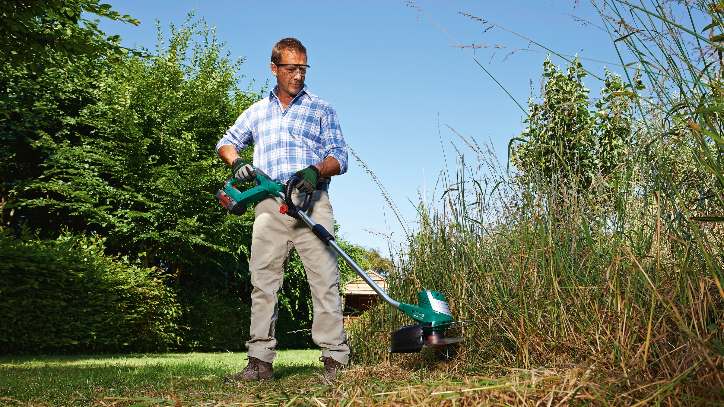 Bosch Home & Garden Akku-Rasentrimmer "AdvancedGrassCut 36", inkl. Akku und günstig online kaufen