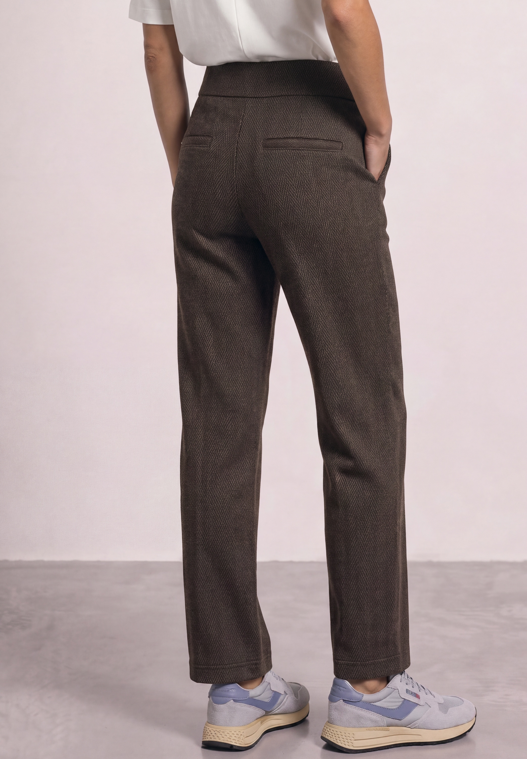 STREET ONE Stoffhose  High Waist