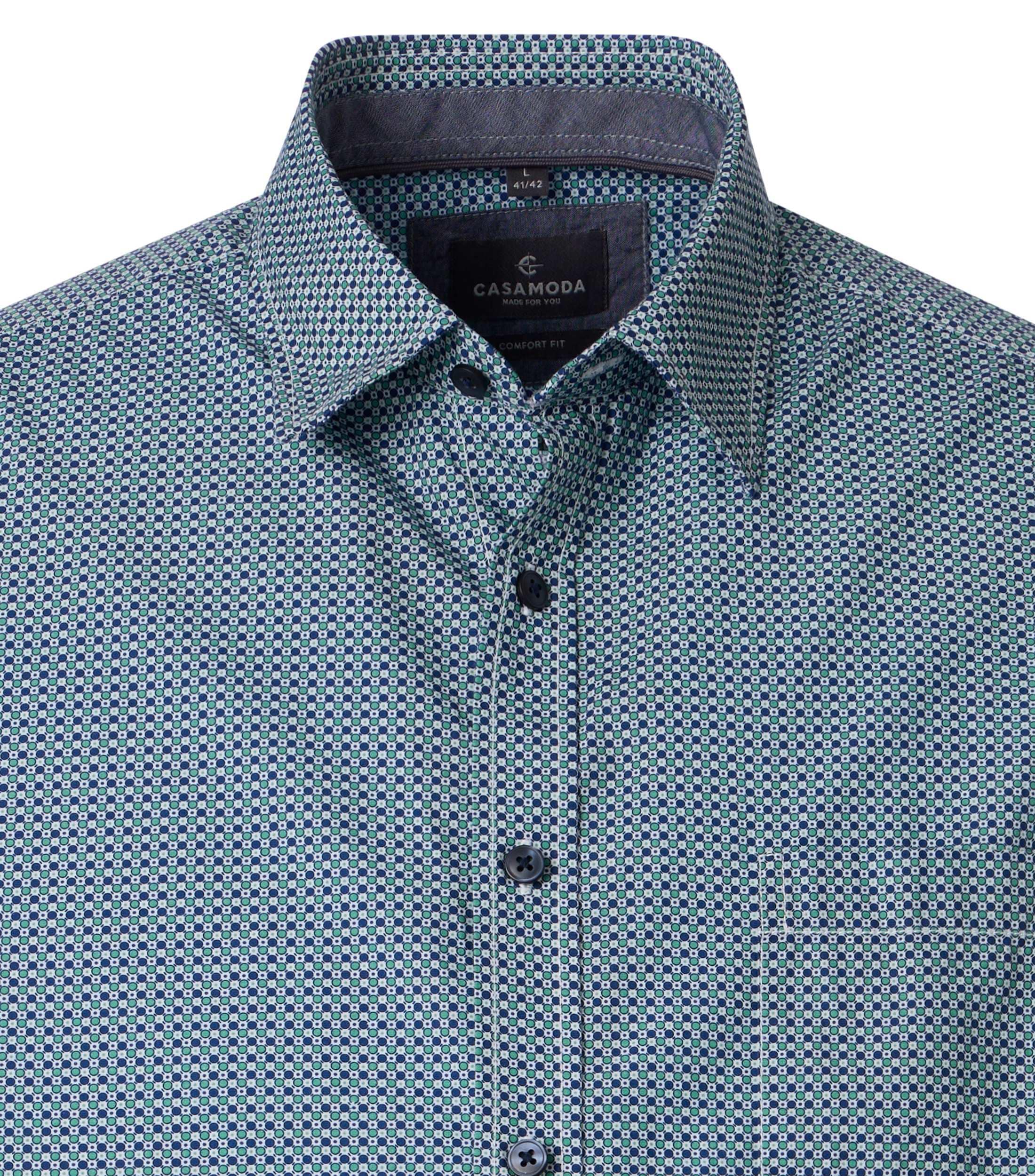 CASAMODA Kurzarmhemd »CASAMODA Freizeithemd Kurzarm Print«