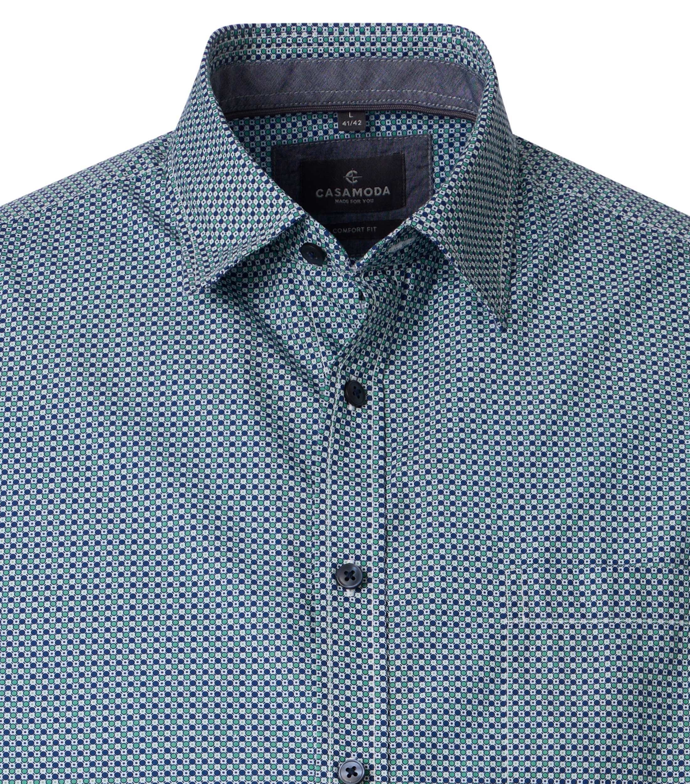 Thumbnail - CASAMODA Kurzarmhemd "CASAMODA Freizeithemd Kurzarm Print"