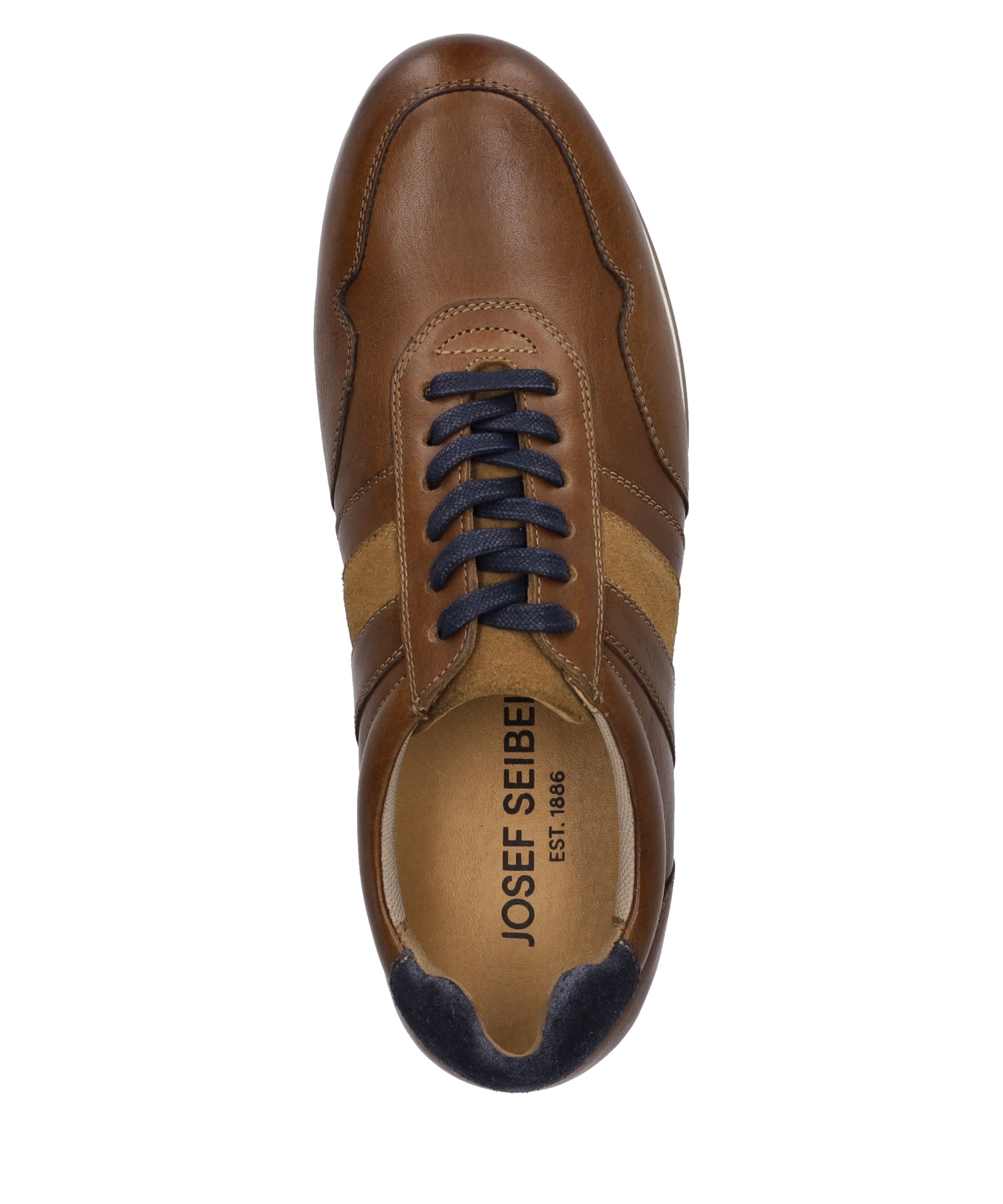 Josef Seibel Schnürschuh »Colby 02, cognac-kombi«