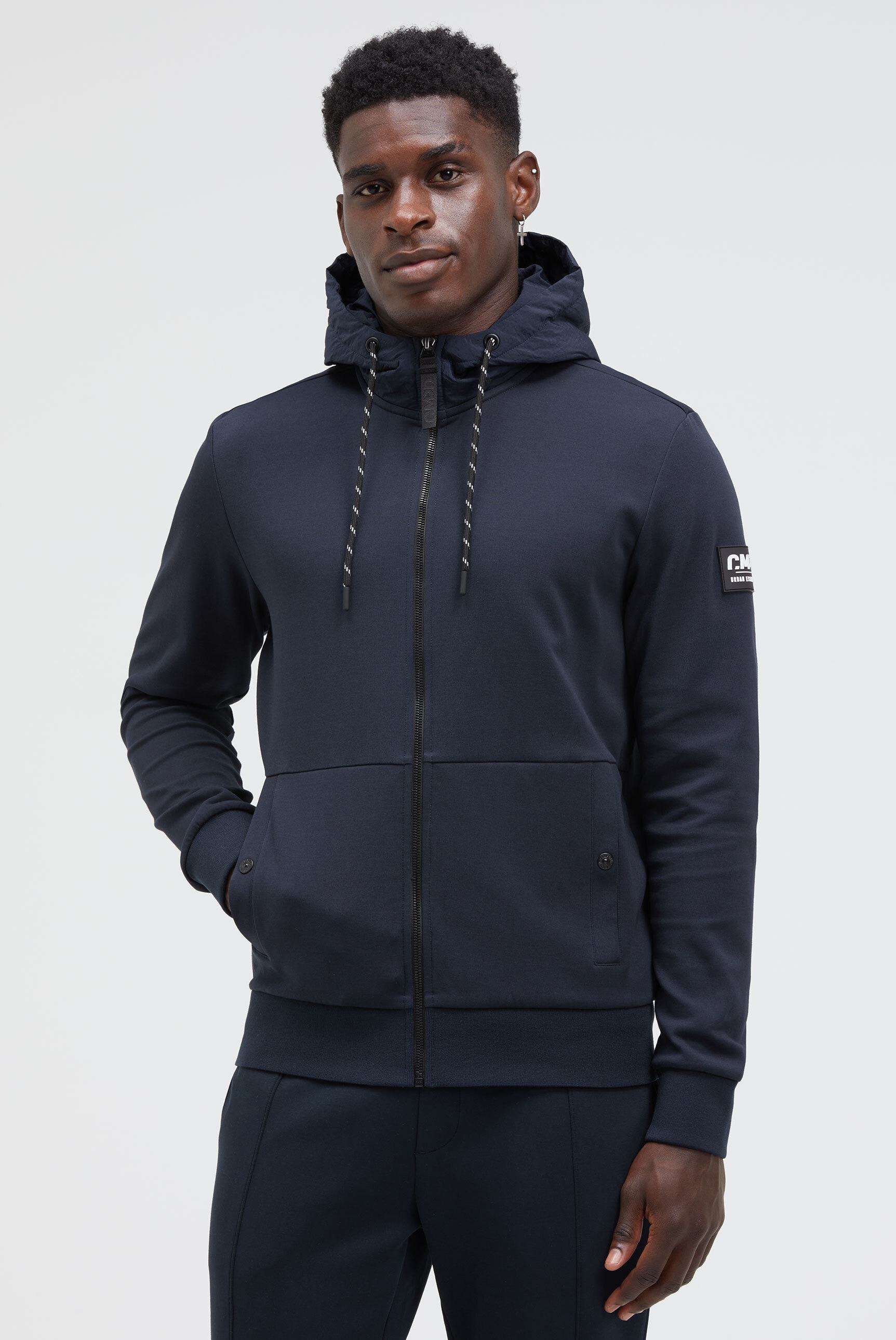 CMPD Kapuzensweatjacke, mit Baumwolle günstig online kaufen