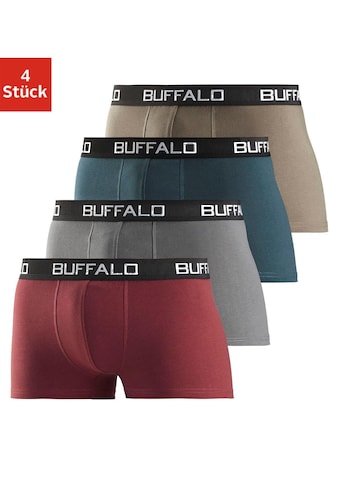 Buffalo Boxer, (Packung, 4 St.), unifarbene Retro Pants kaufen