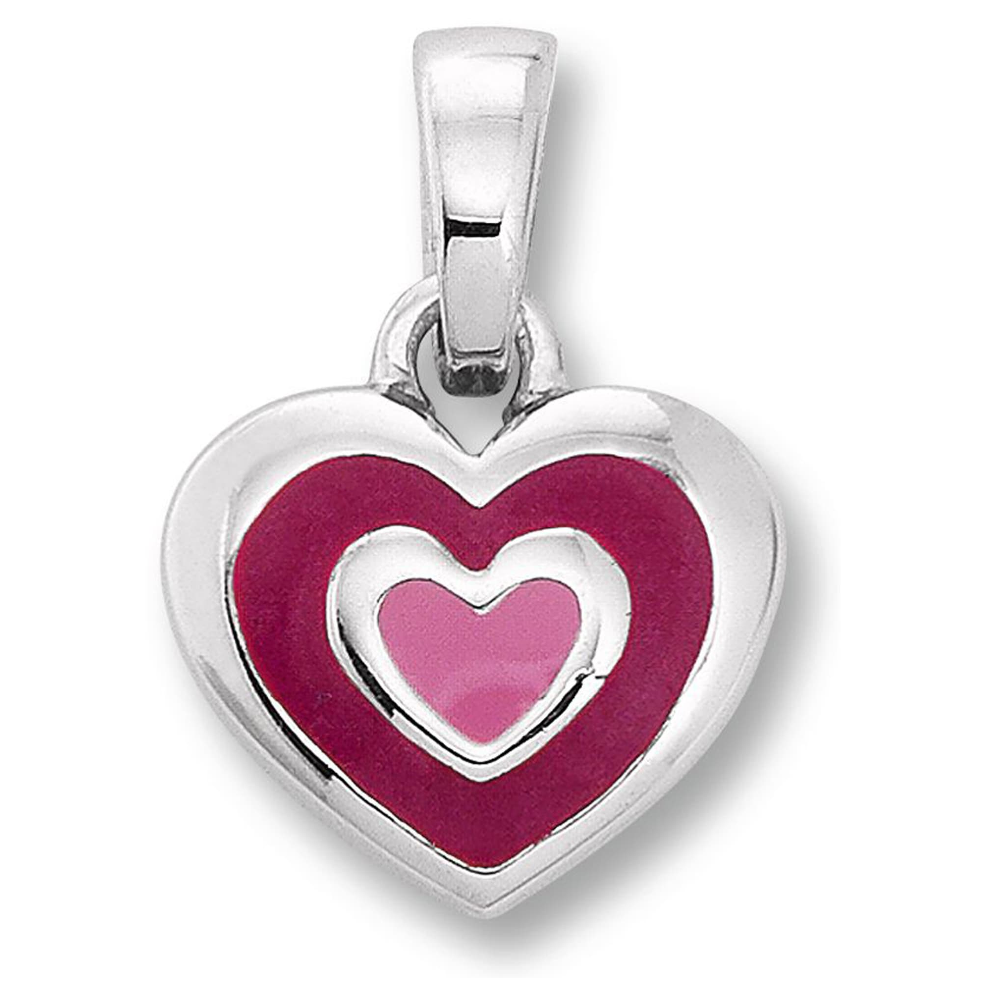 bestellen Damen Anhänger Herz aus 925 BAUR ONE Herz »Herz ELEMENT Kettenanhänger Schmuck Silber«, | Silber