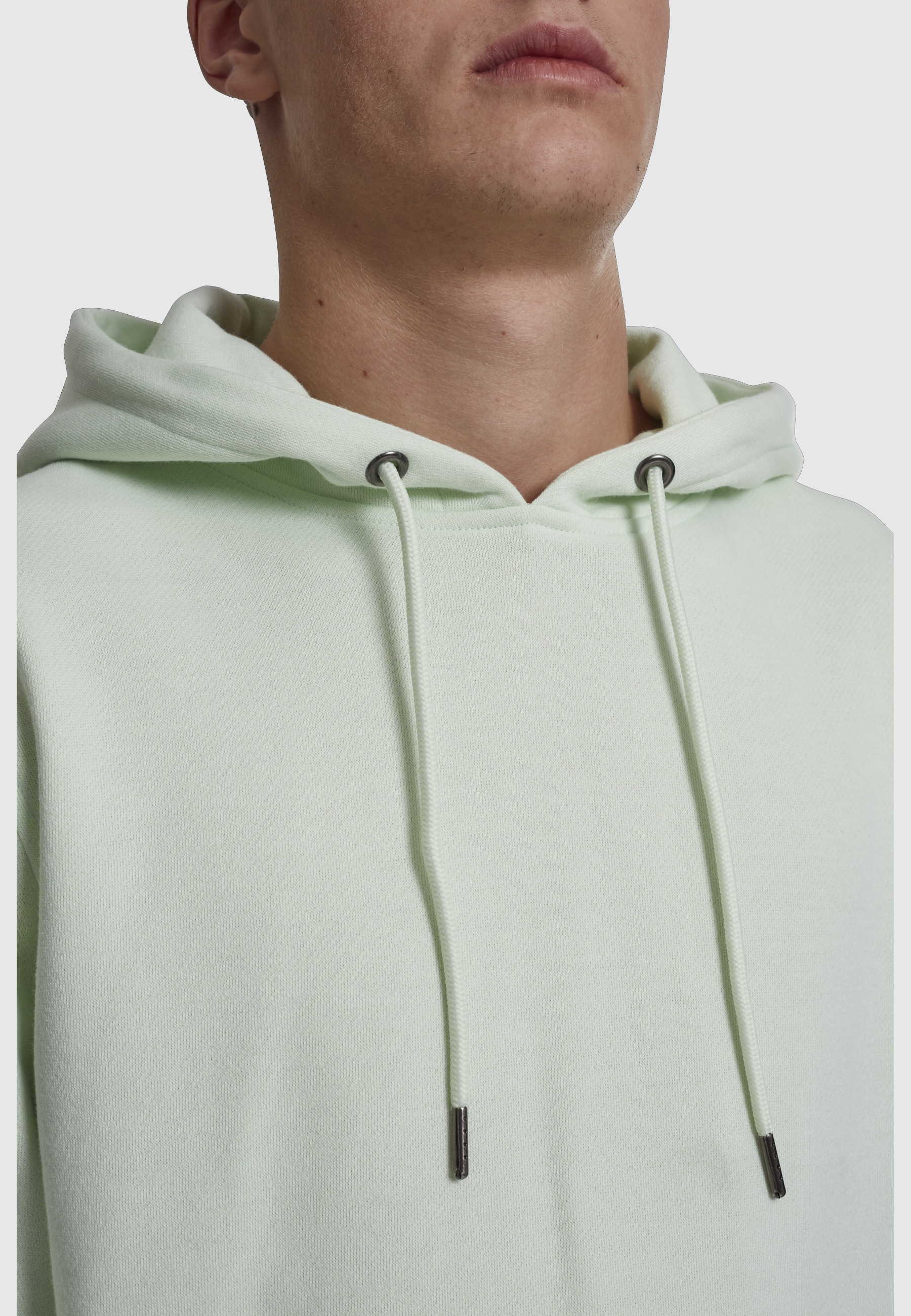 URBAN CLASSICS Rundhalspullover »Urban Classics Herren Basic Sweat Hoody« 1 Stk.