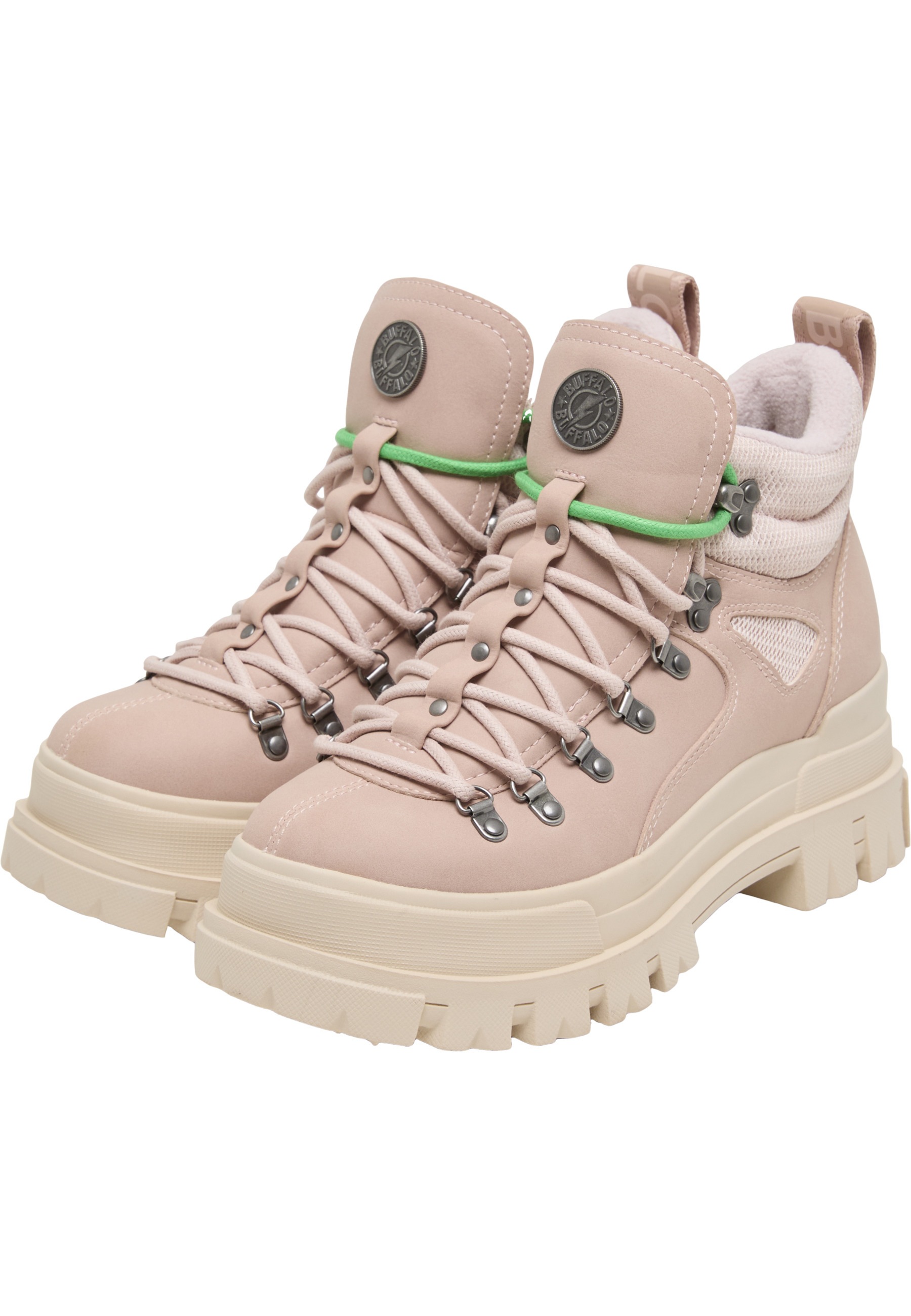 Buffalo Stiefel "Buffalo ASPHA LACE UP HIKE - VEGAN NUBUCK/MESH"