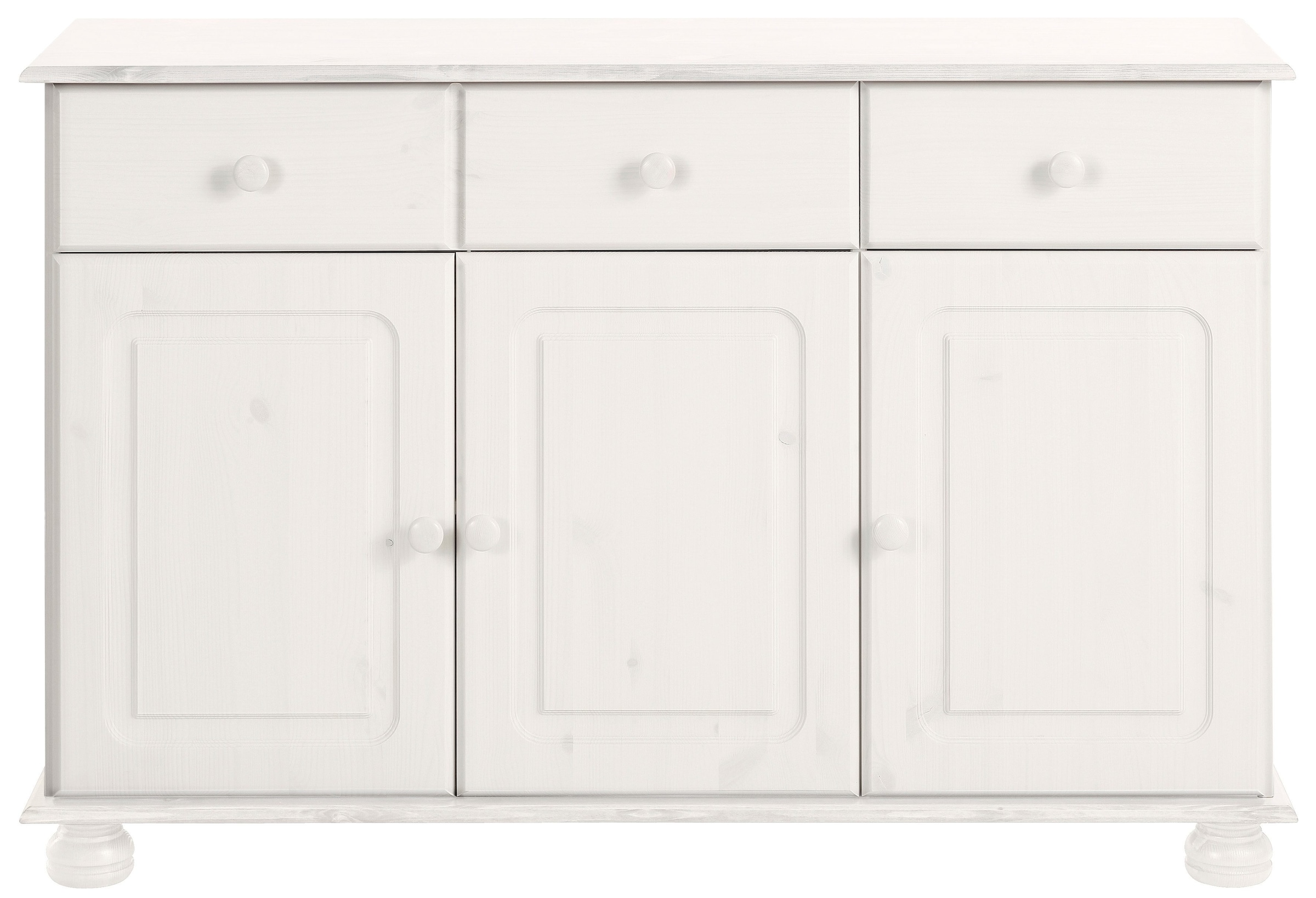 Home affaire Sideboard »Mette«, mit gefrästen, kugelförmigen Füßen, Breite 120 cm