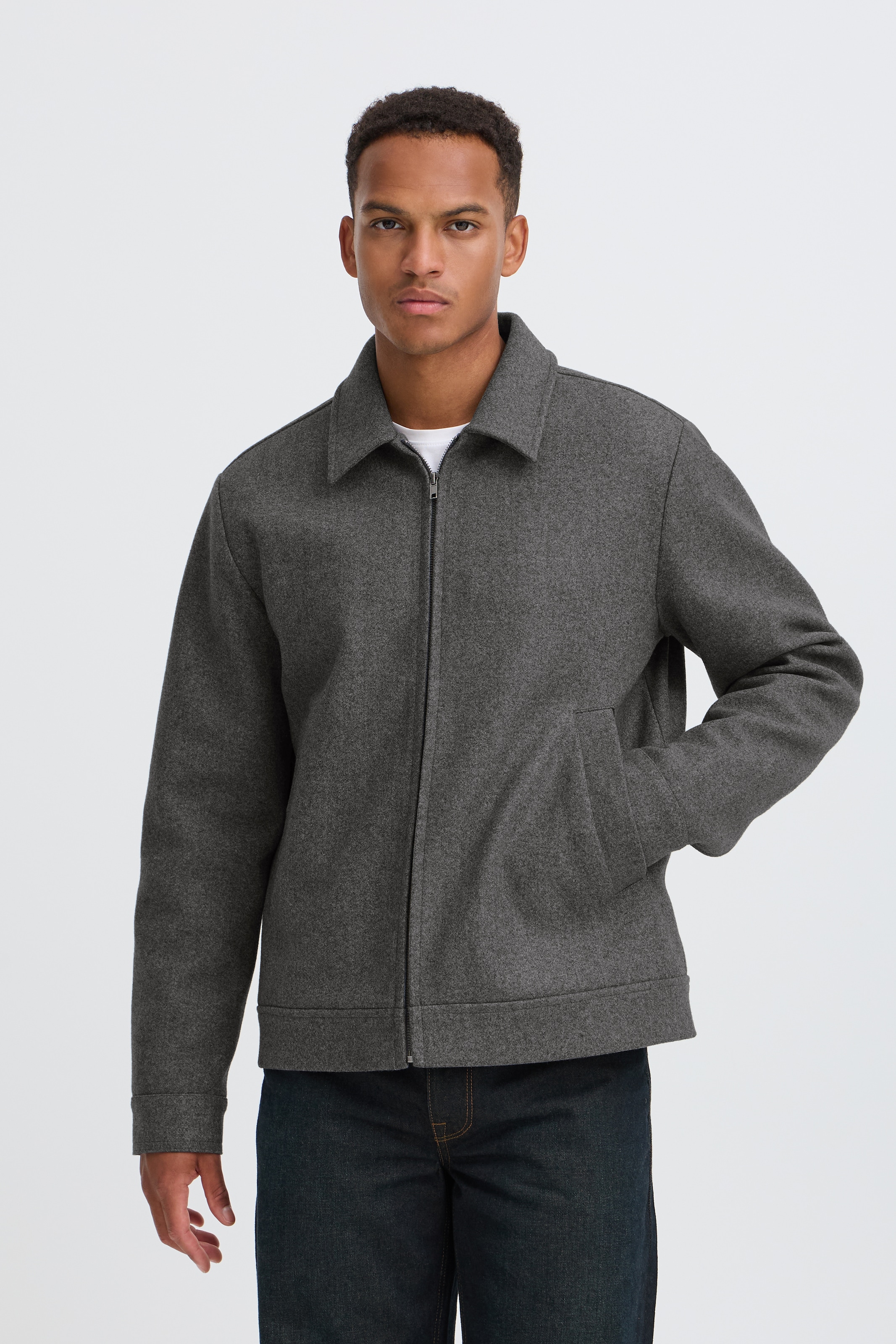 Blend Kurzjacke »BHGARVIE WOOL JKT« Kunstfaser, regular fit