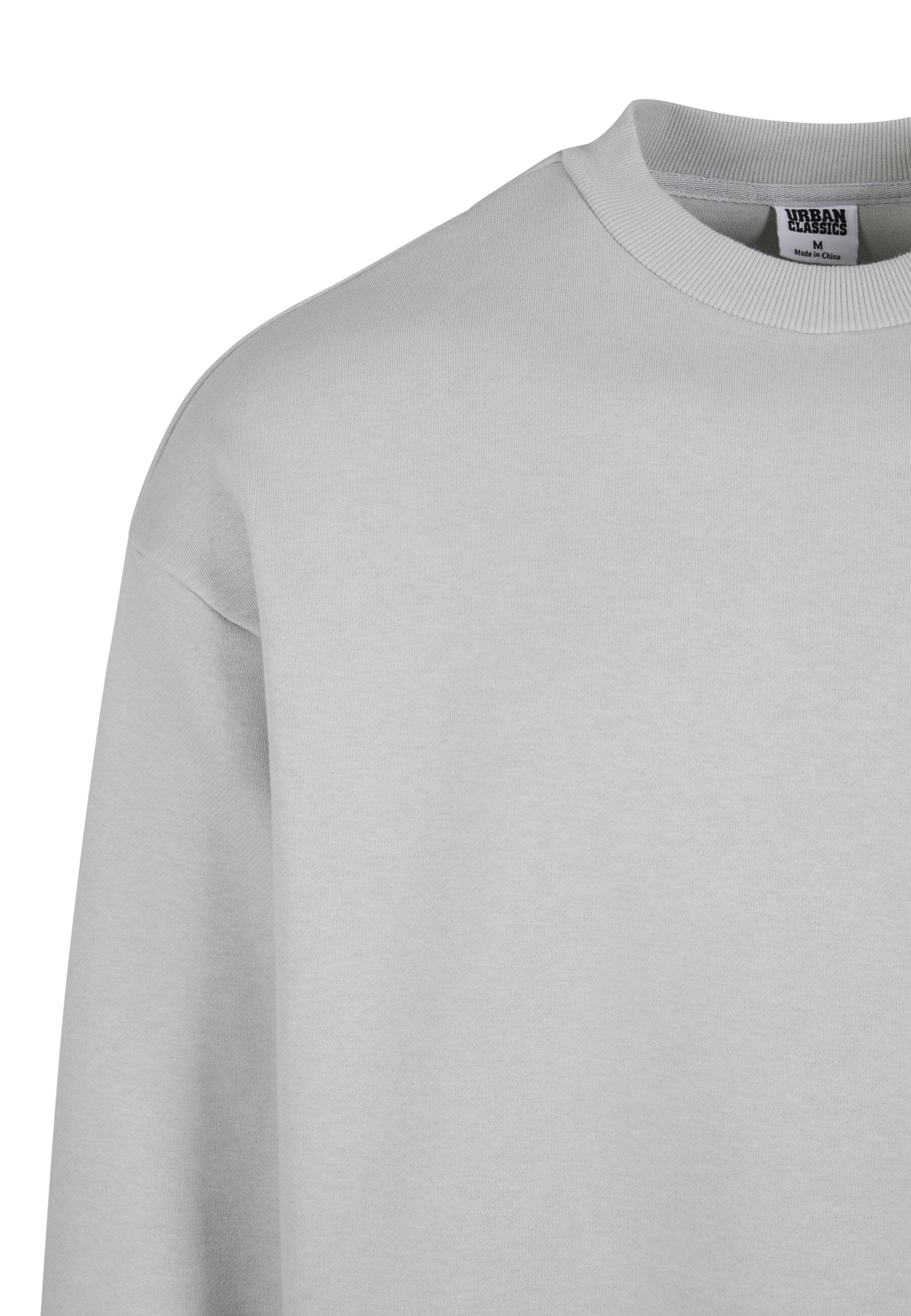 URBAN CLASSICS Rundhalspullover »Urban Classics Fluffy Crewneck«, (1 tlg.)